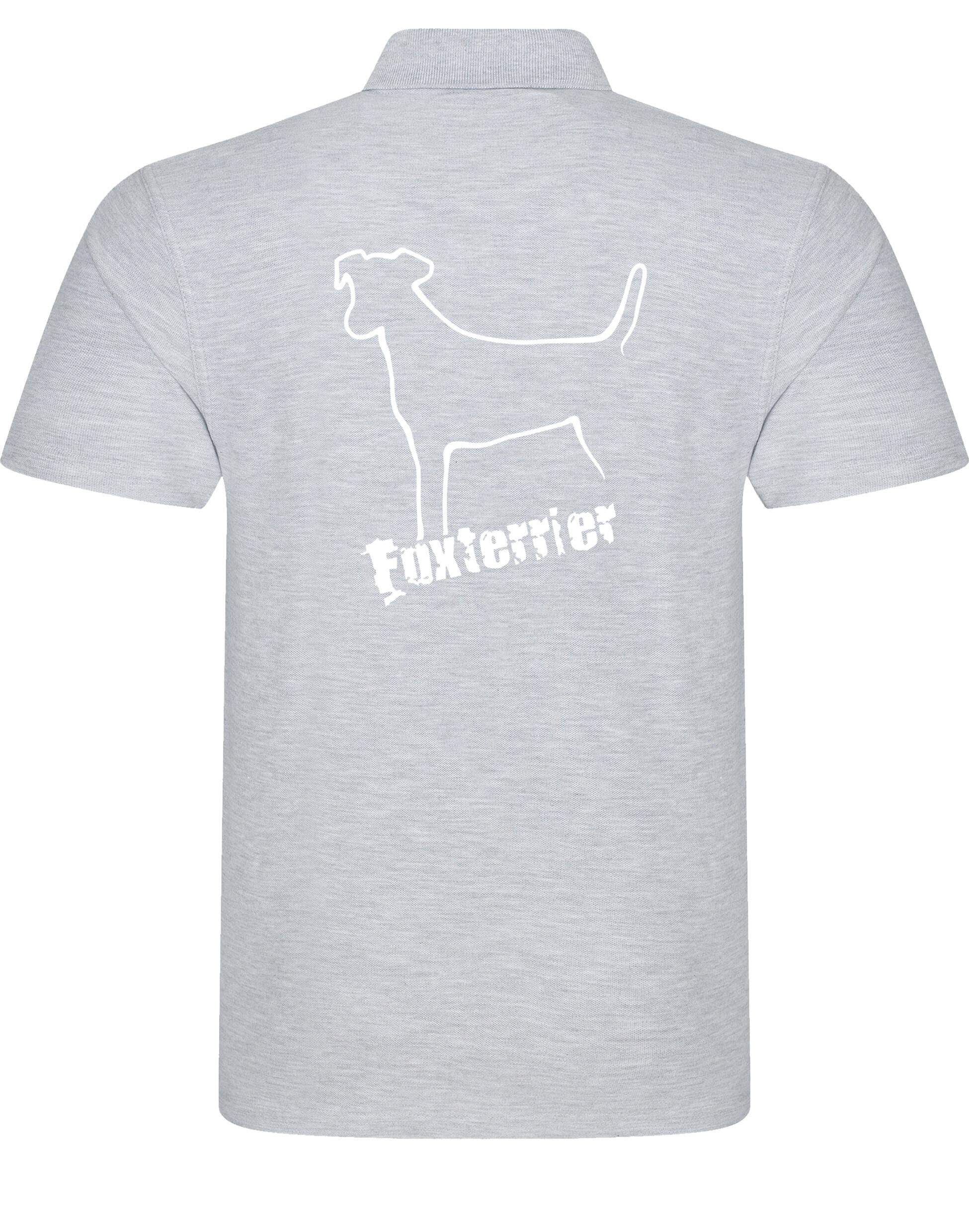 Unisex Cotton Polo with Fox Terrier Design – Comfort and Style for Every Terrier Fan