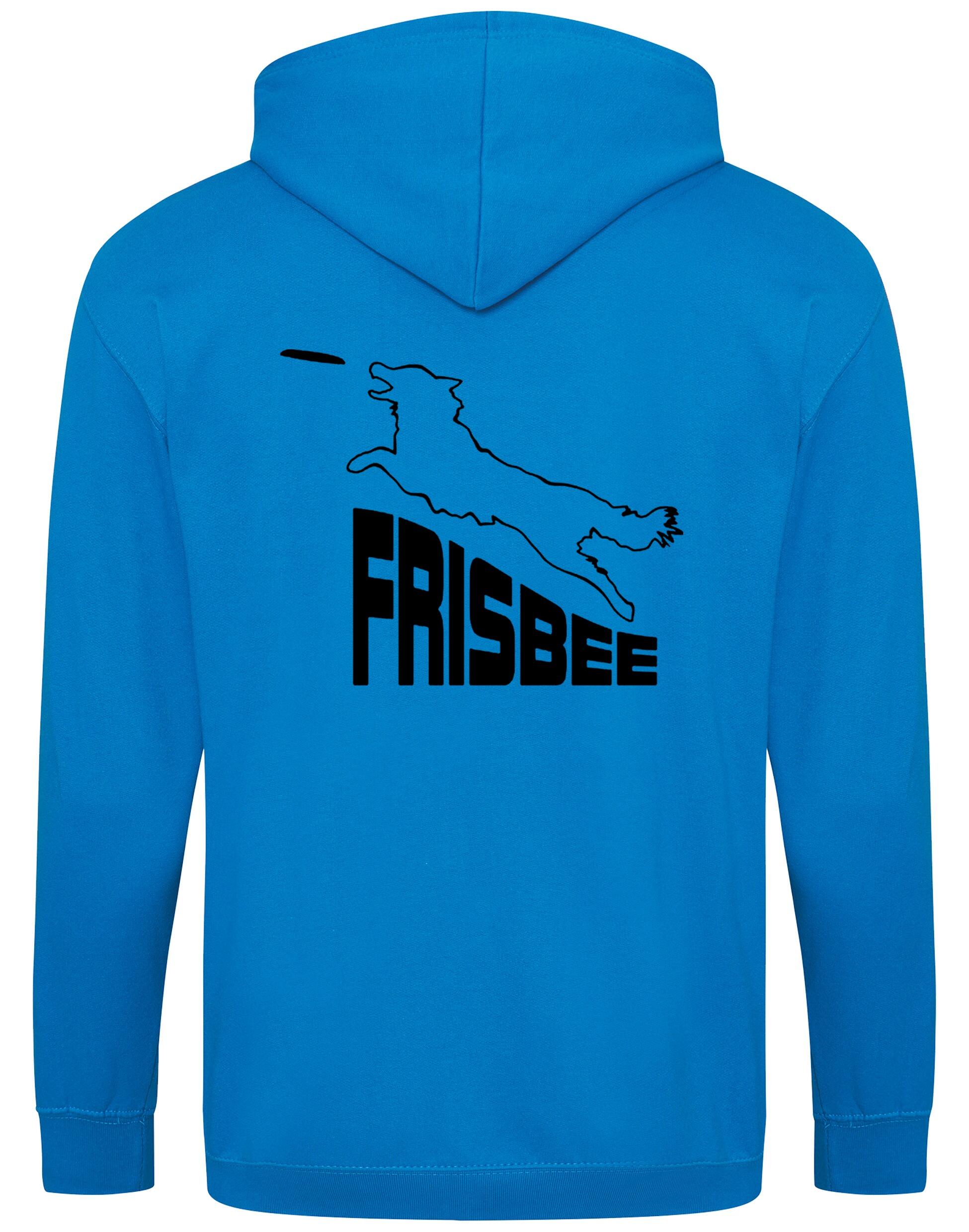 Frisbee Zipped Hoodie – High-quality hoodie featuring exclusive Frisbee-inspired artwork, a full-zip front, and practical pockets, perfect for Frisbee enthusiasts.