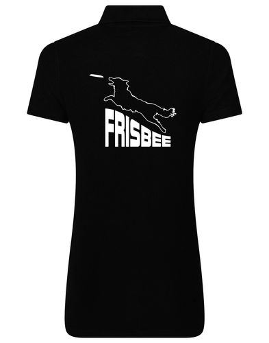Frisbee Women’s Cotton Polo – Featuring a bold Frisbee-inspired design and soft, breathable cotton fabric for all-day comfort and style.
