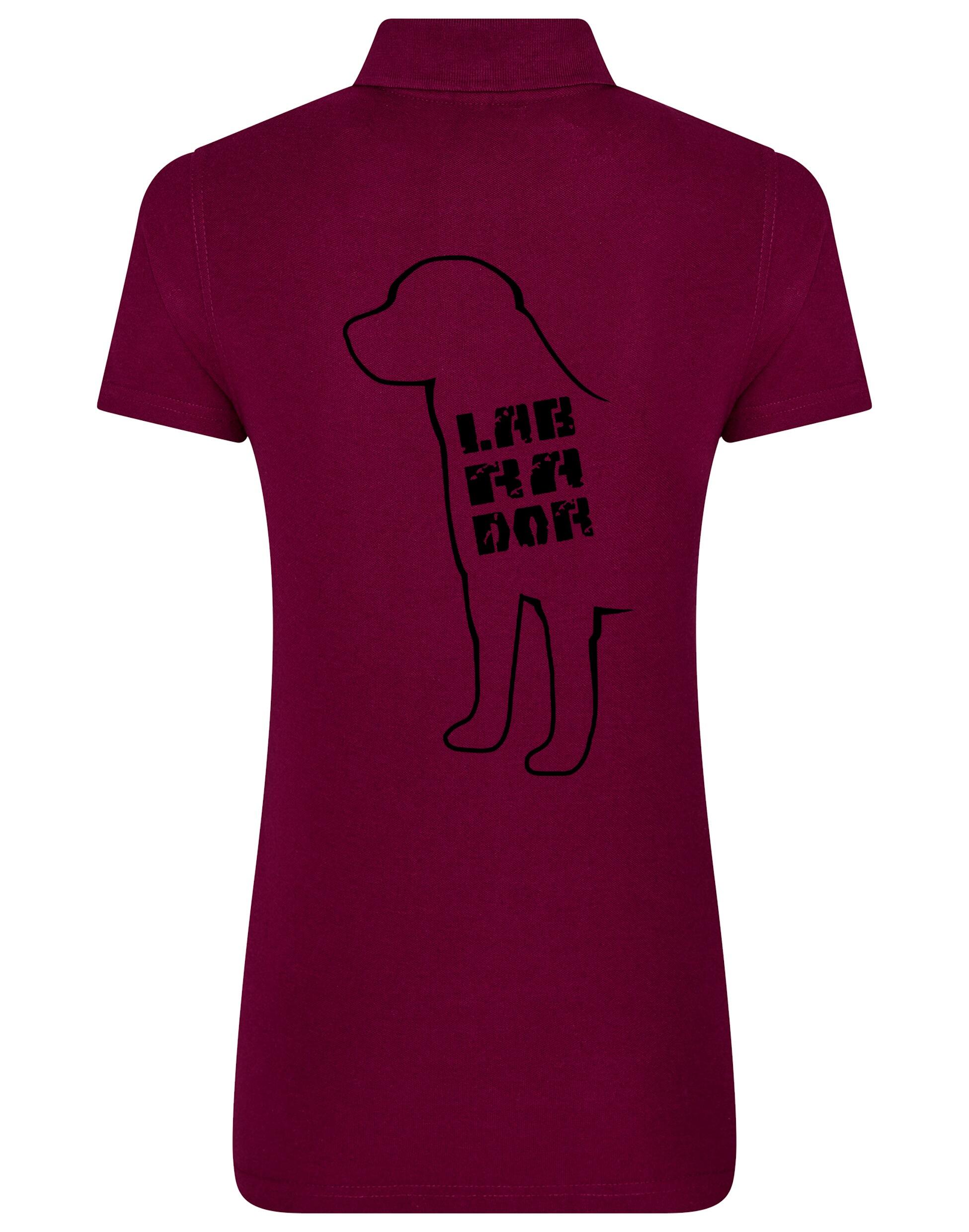 Women’s cotton polo featuring an exclusive Labrador design, combining timeless elegance with lightweight comfort.
