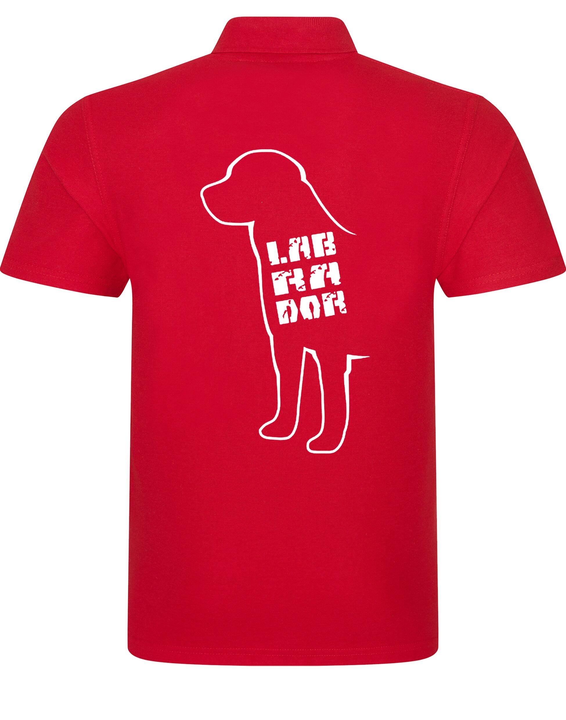 Unisex cotton polo featuring an exclusive Labrador design, combining lightweight comfort with timeless style.