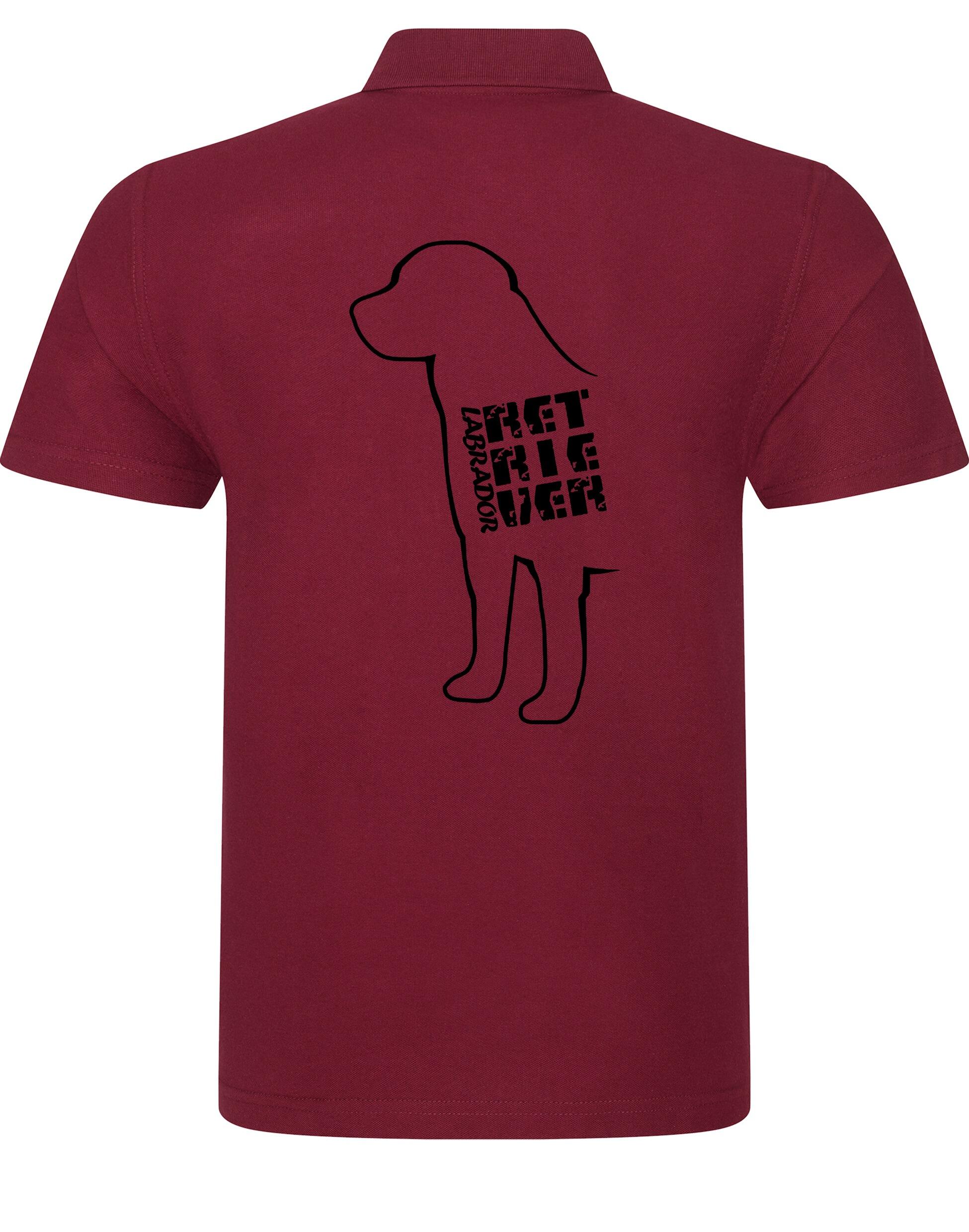 Unisex Cotton Polo featuring exclusive Labrador Retriever design, crafted from lightweight cotton with a relaxed fit for all-day comfort and style.