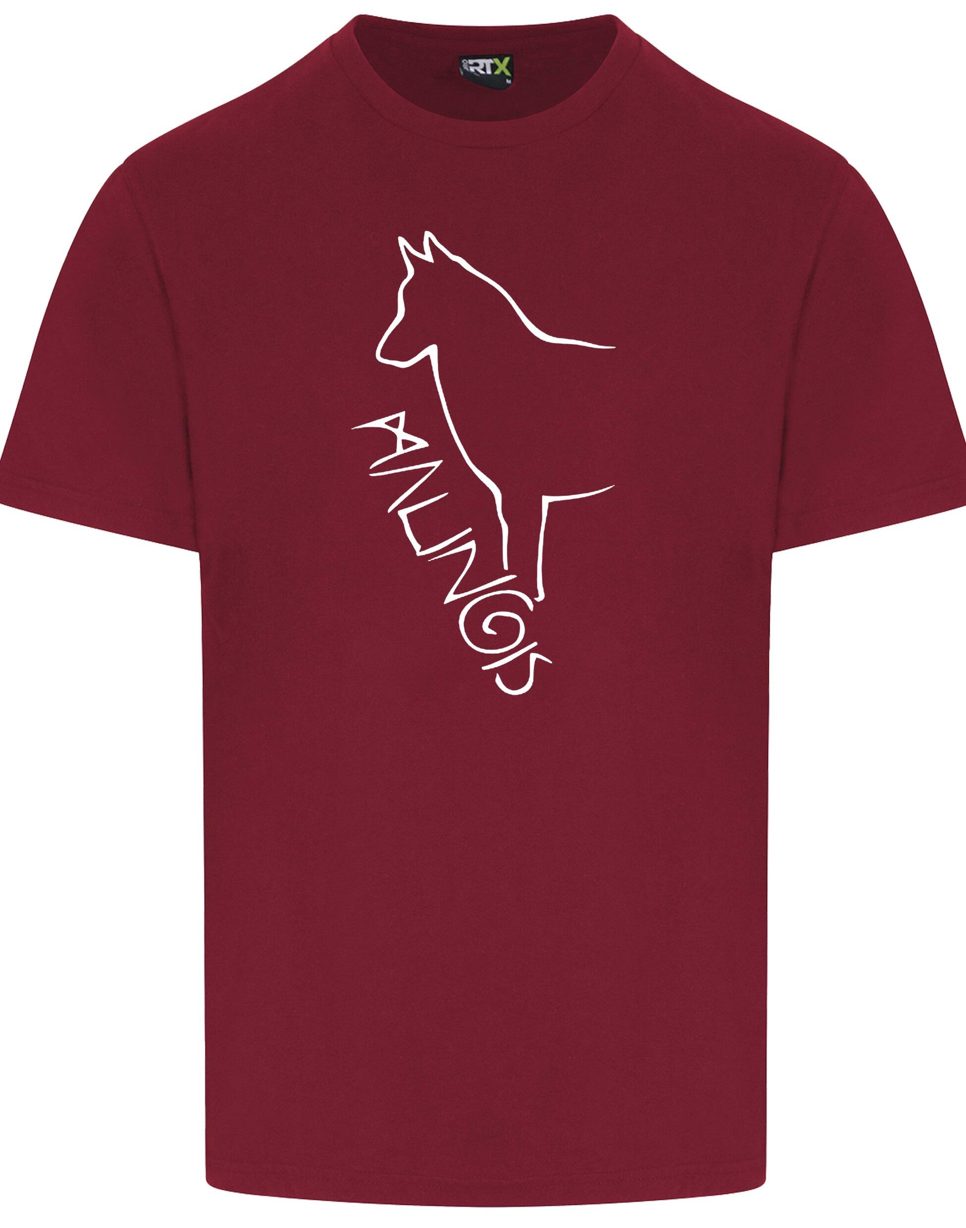 Unisex Roundneck T-shirt featuring an exclusive Malinois breed graphic, designed for comfort and style.
