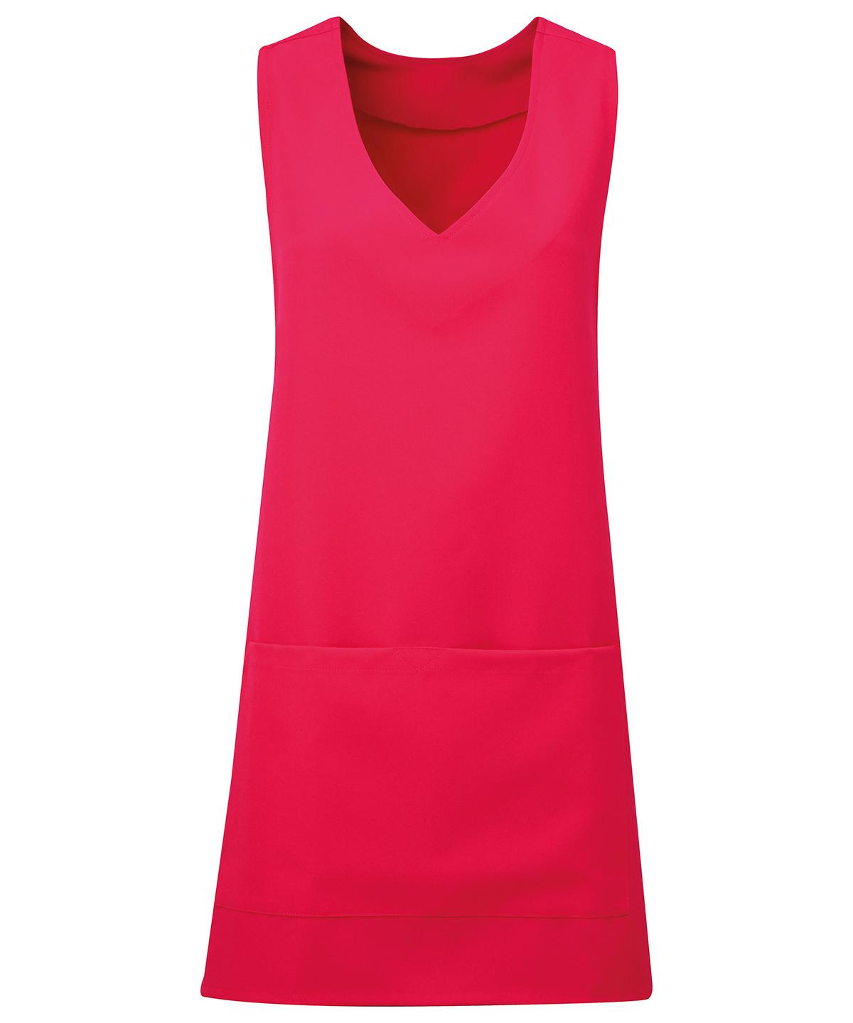 Dog Grooming Overhead Tunic Hot Pink