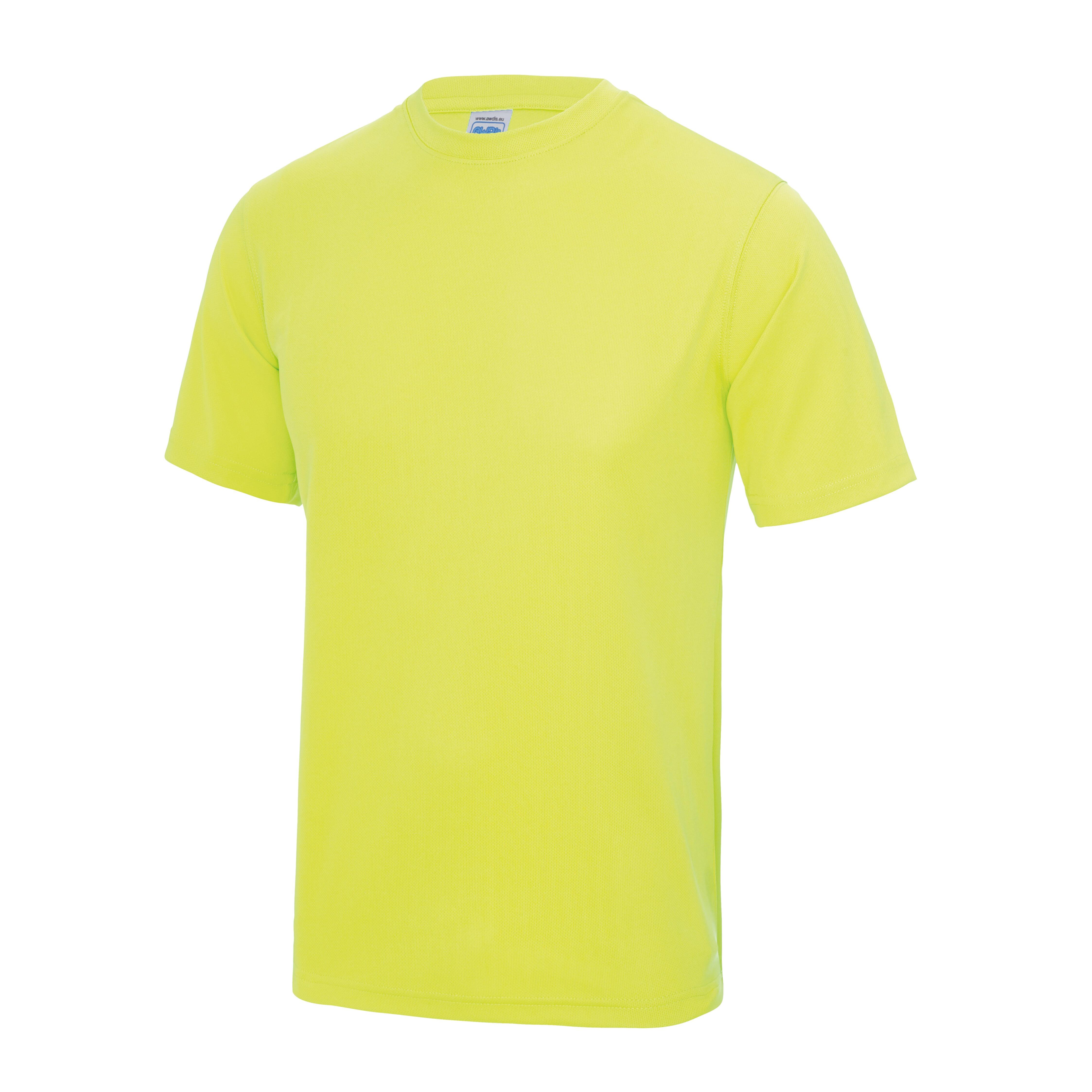 Unisex Cool Performance T-Shirt Electric Yellow