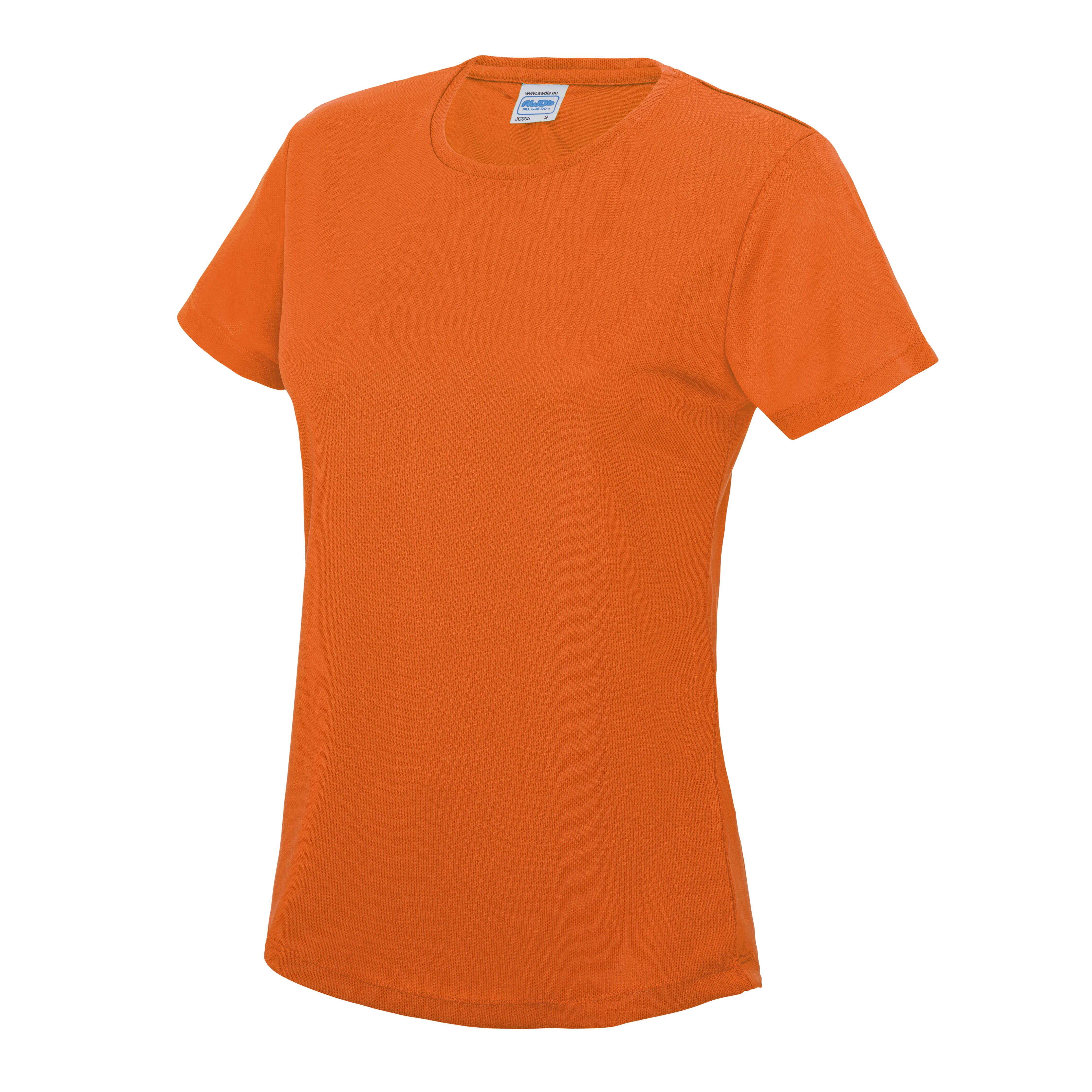 Women's Cool Performance T-Shirt Electric Orange