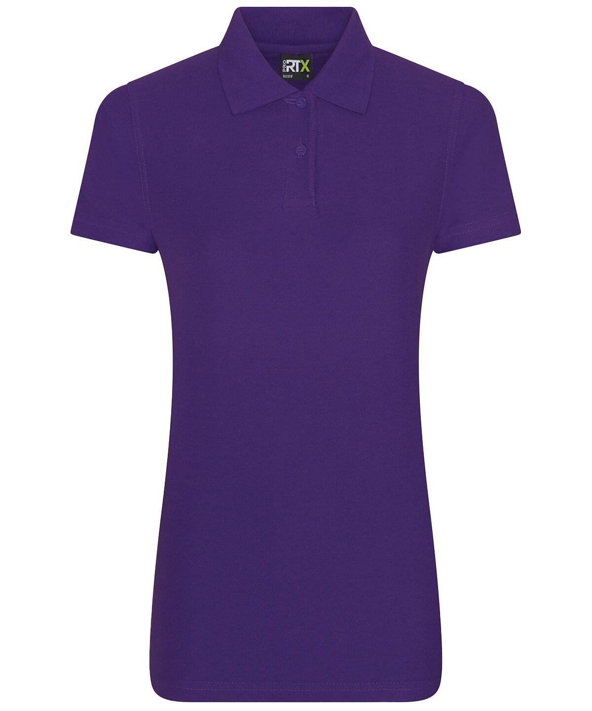 Premium Cotton Women's Polo Purple