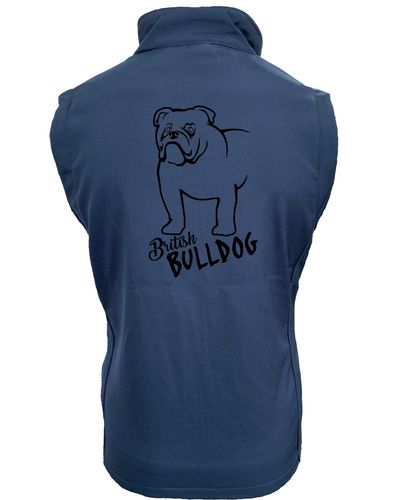 Unisex British Bulldog Softshell Jacket Navy Navy (Black)