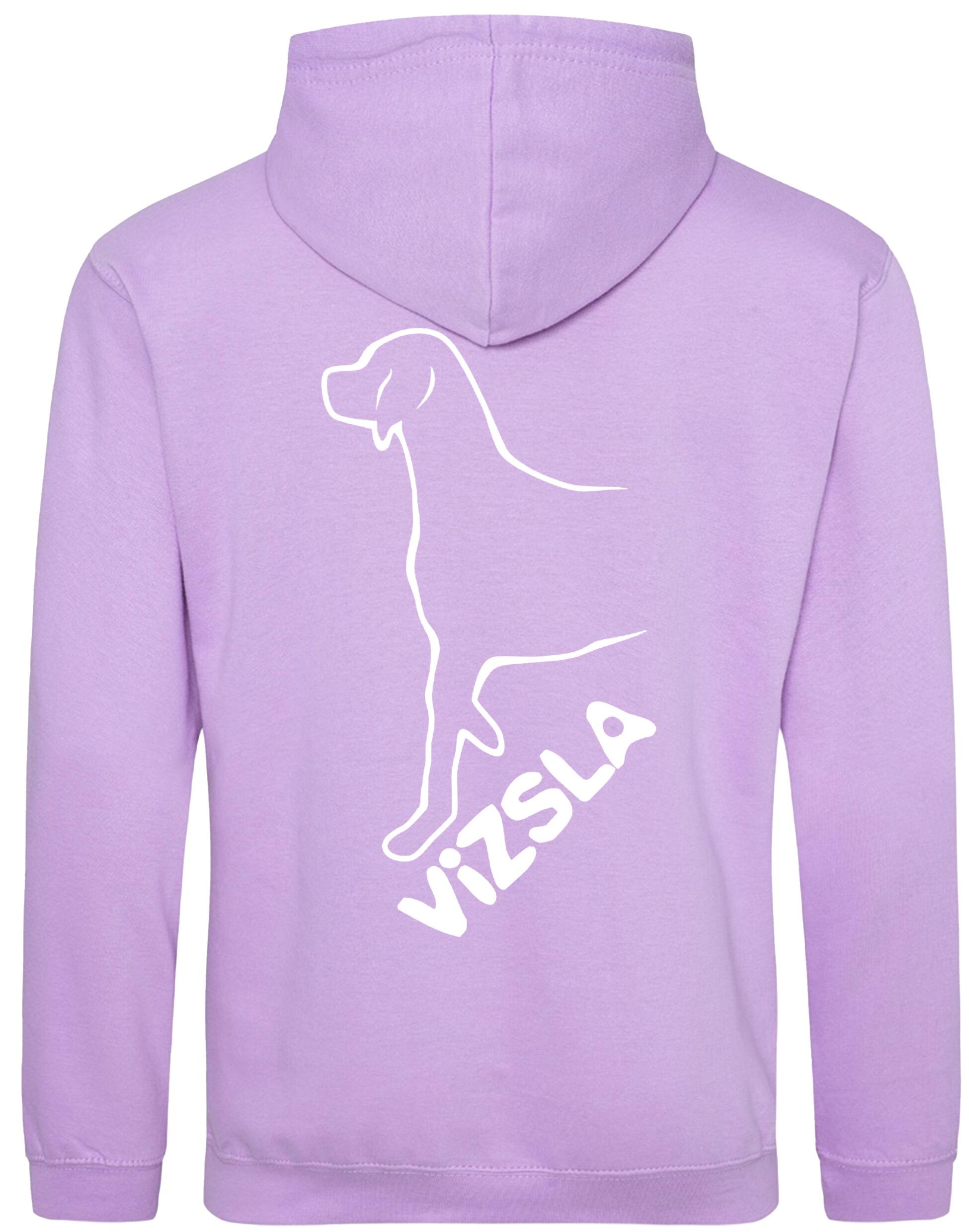 Vizsla Dog Breed Design Pullover Hoodie – Style and Comfort for Dog Lovers