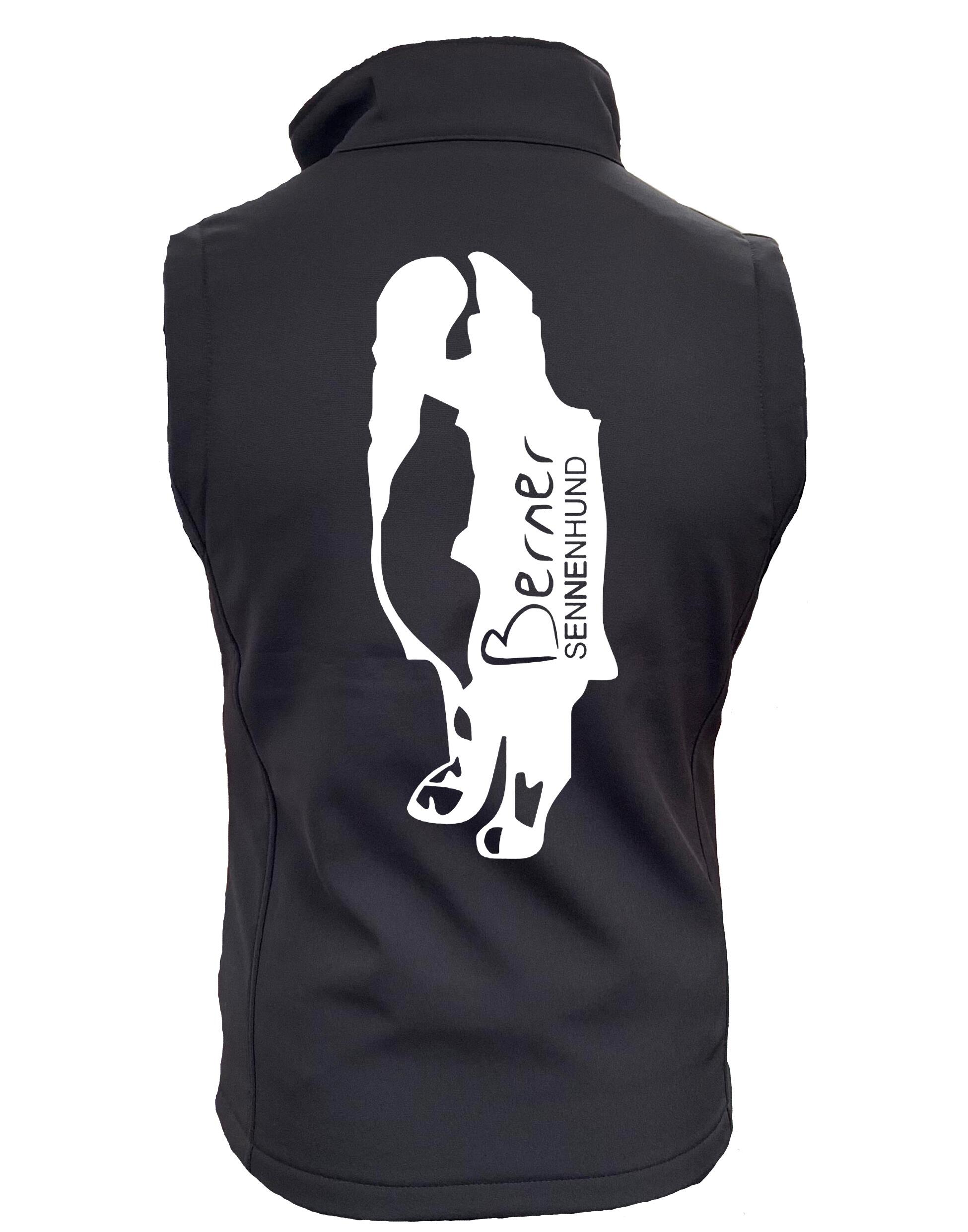 Unisex Berner Sennenhund Softshell Gilet – Style Meets Comfort for Berner Sennenhund Lovers
