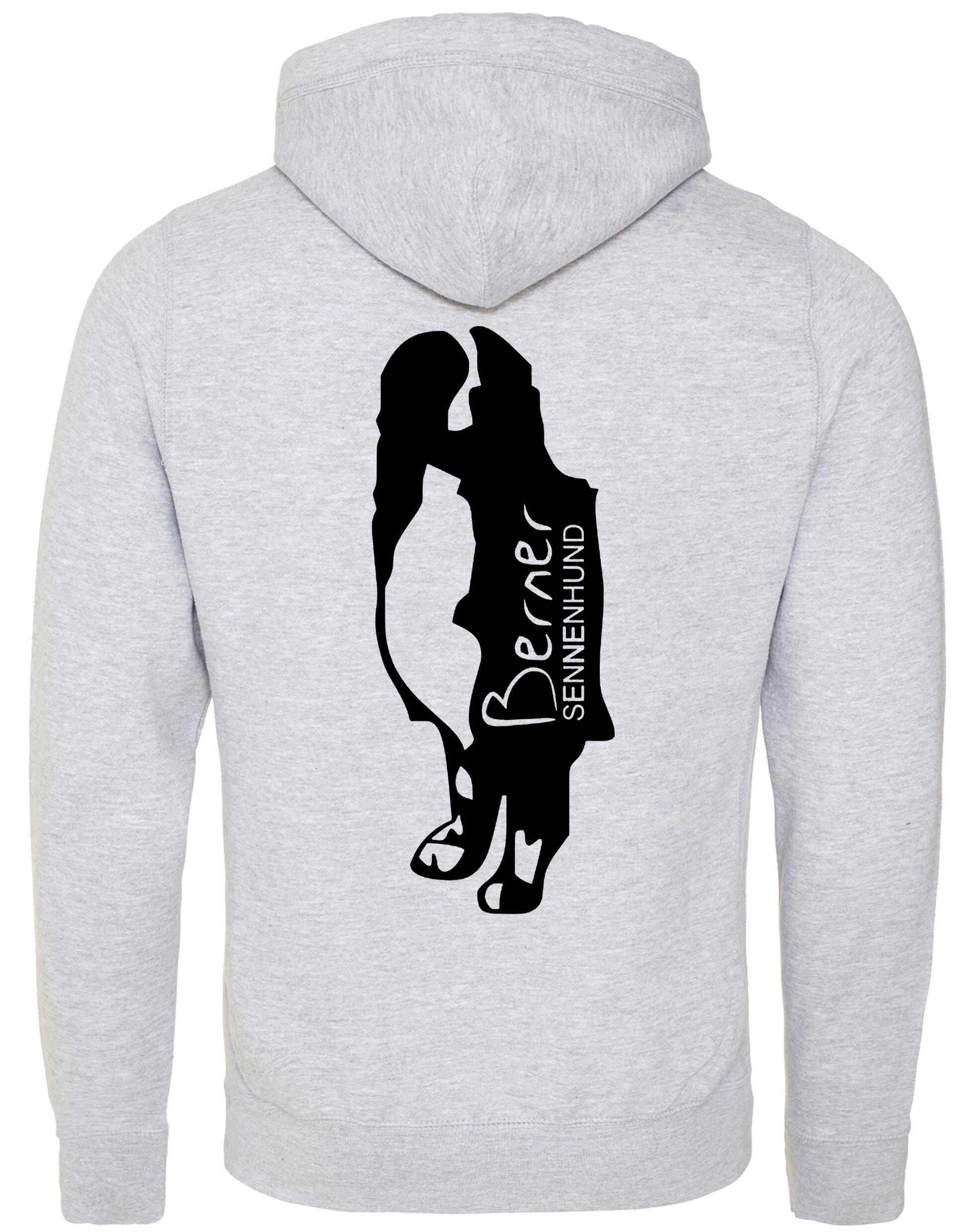 Berner Sennenhund Dog Breed Design Unisex Crossneck Pullover Hoodie