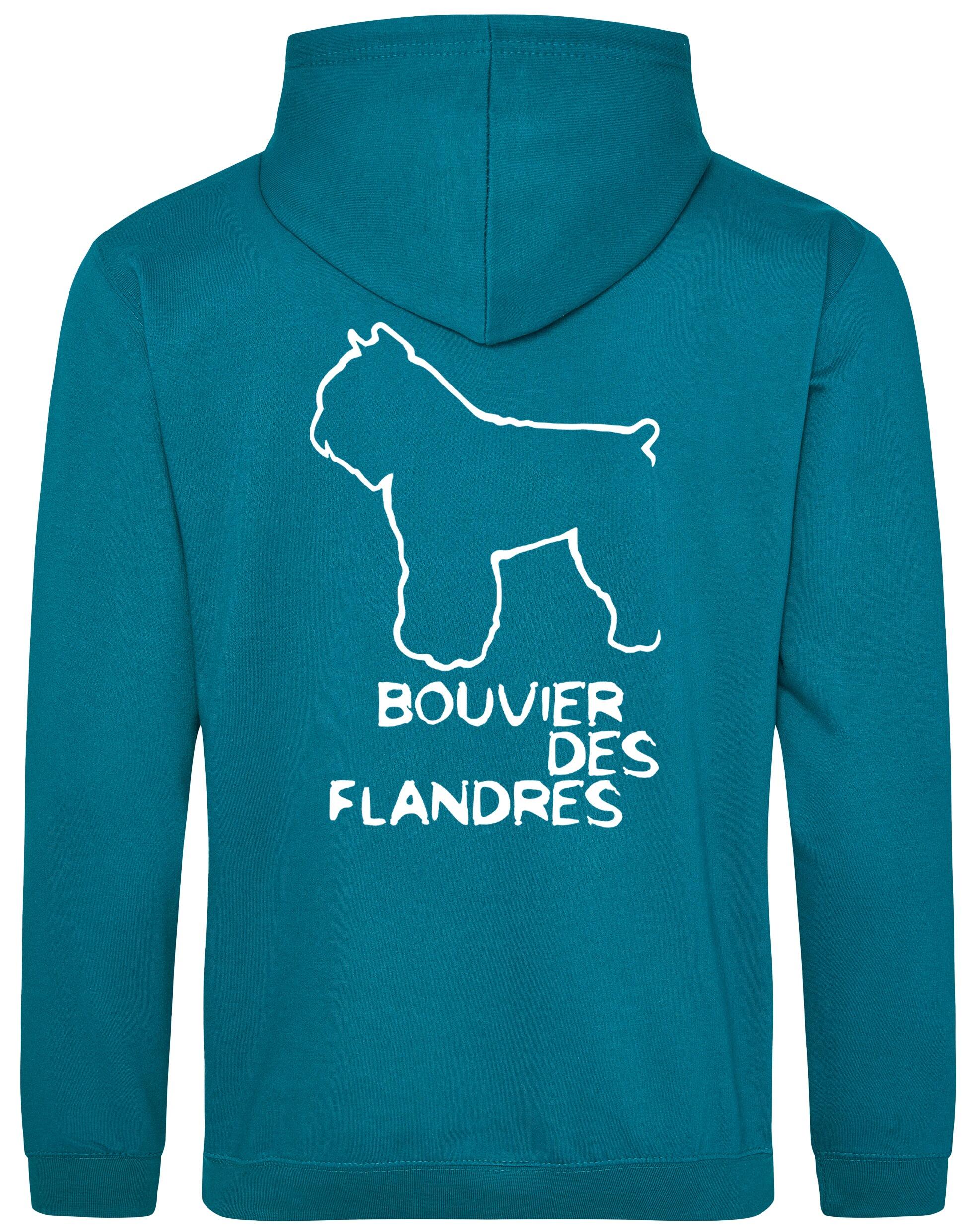 Bouvier des Flandres Dog Breed Design Pullover Hoodie – Style and Comfort for Bouvier Lovers