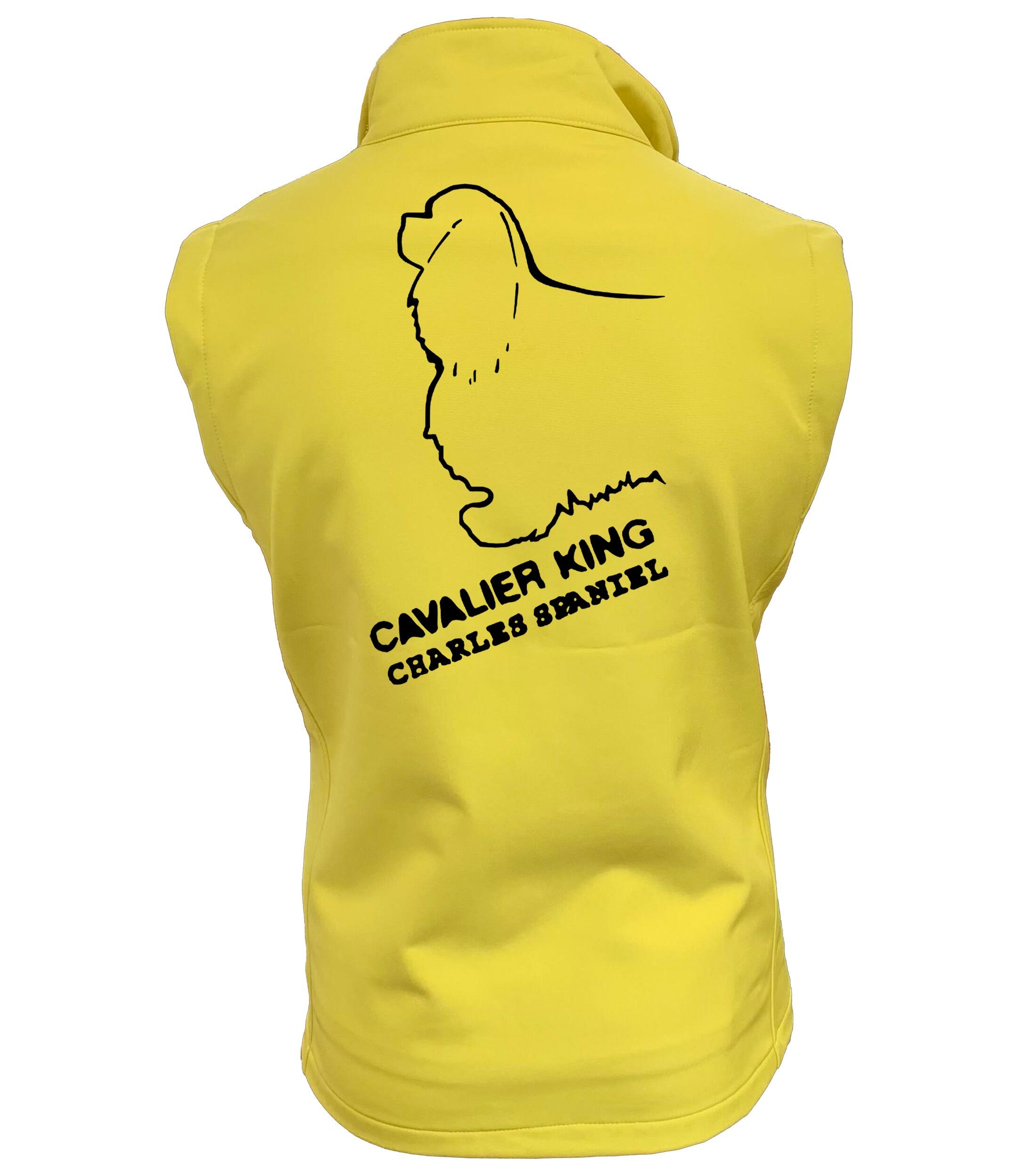Women’s Cavalier King Charles Spaniel Softshell Gilet – Style and Function for Every Cavalier Enthusiast