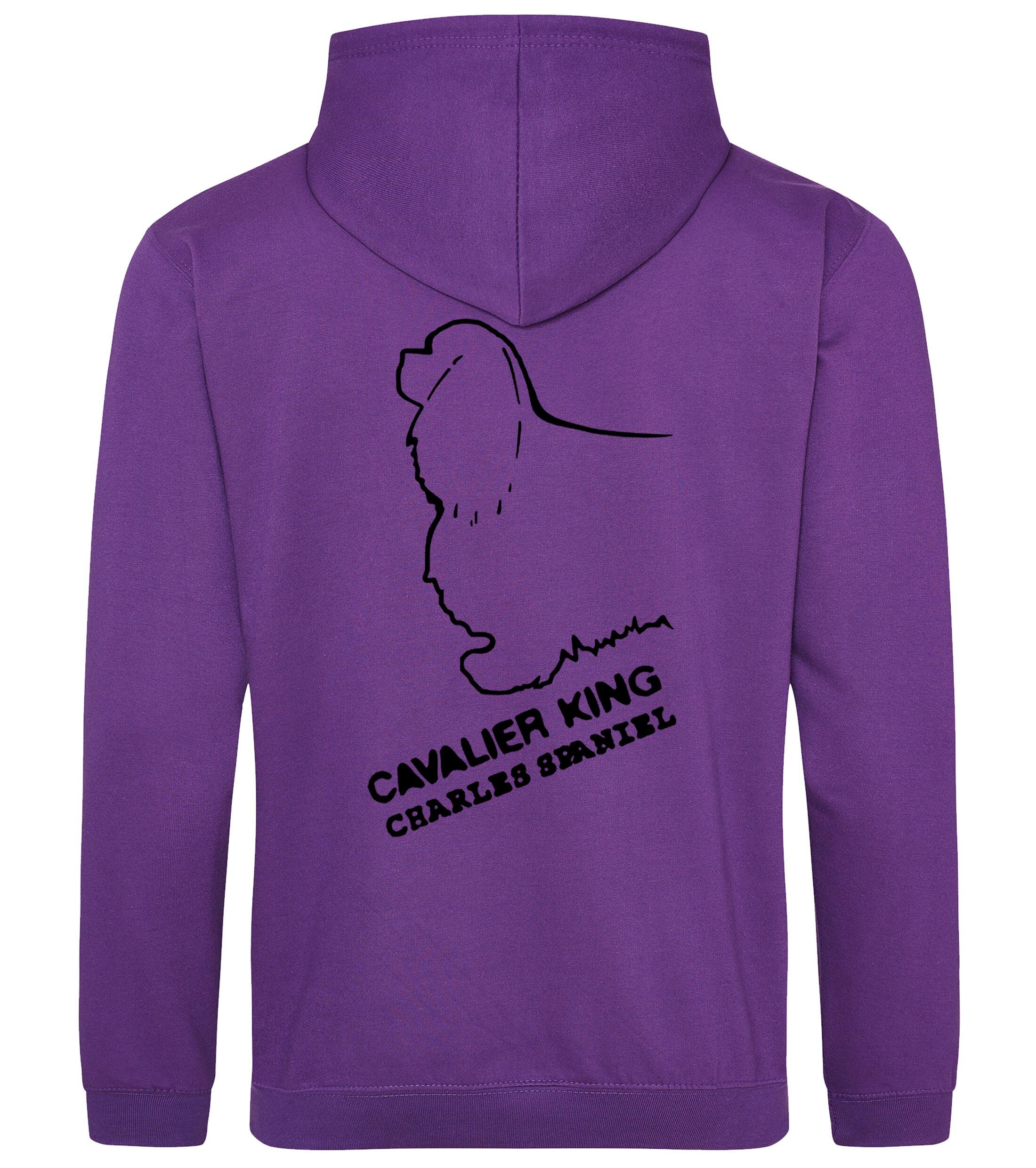 Cavalier King Charles Spaniel Dog Breed Design Pullover Hoodie – Stylish, and Perfect for Cavalier Lovers