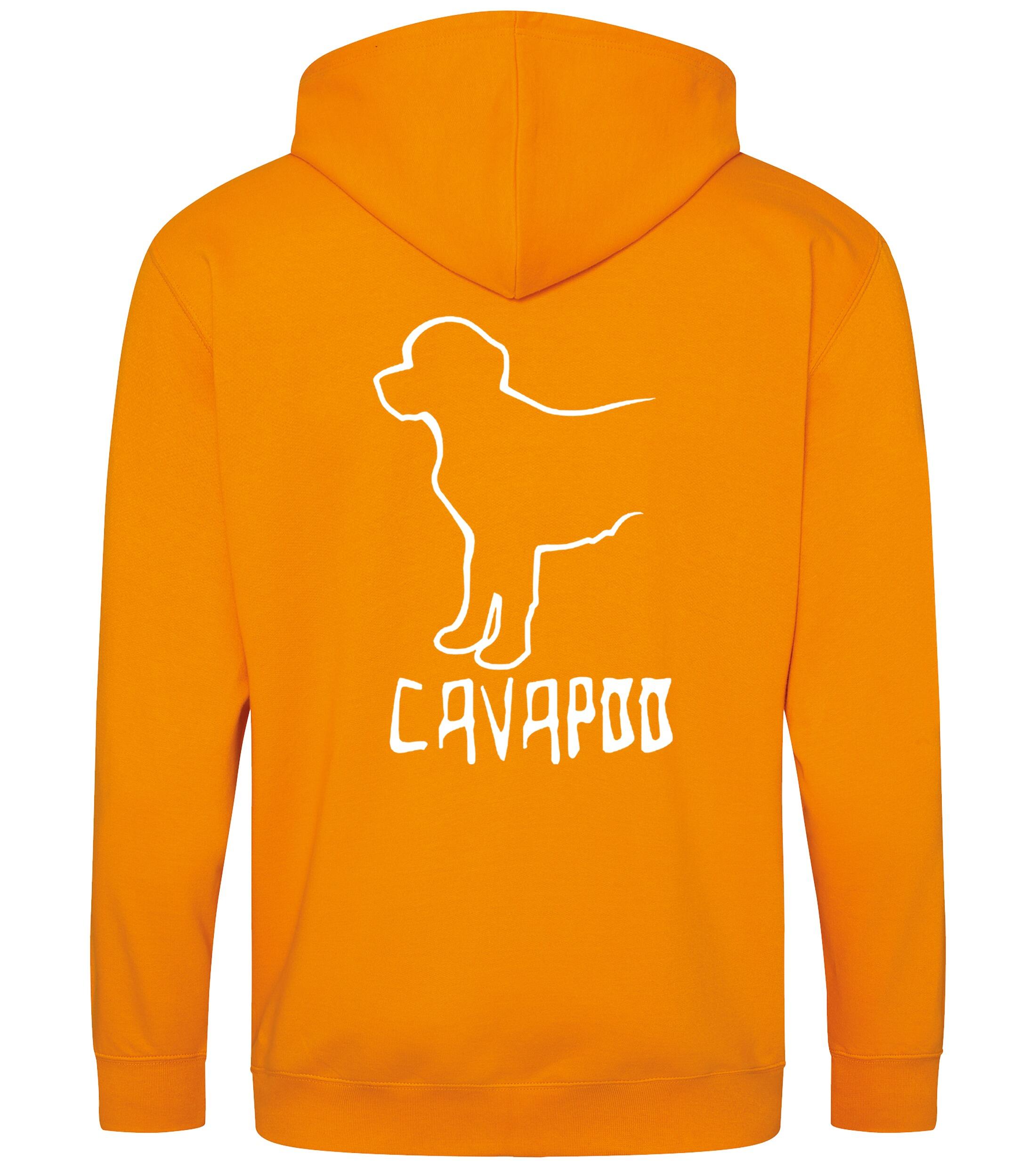 Cavapoo Dog Breed Design Zipped Hoodie – Comfort, Style, and Cavapoo Pride