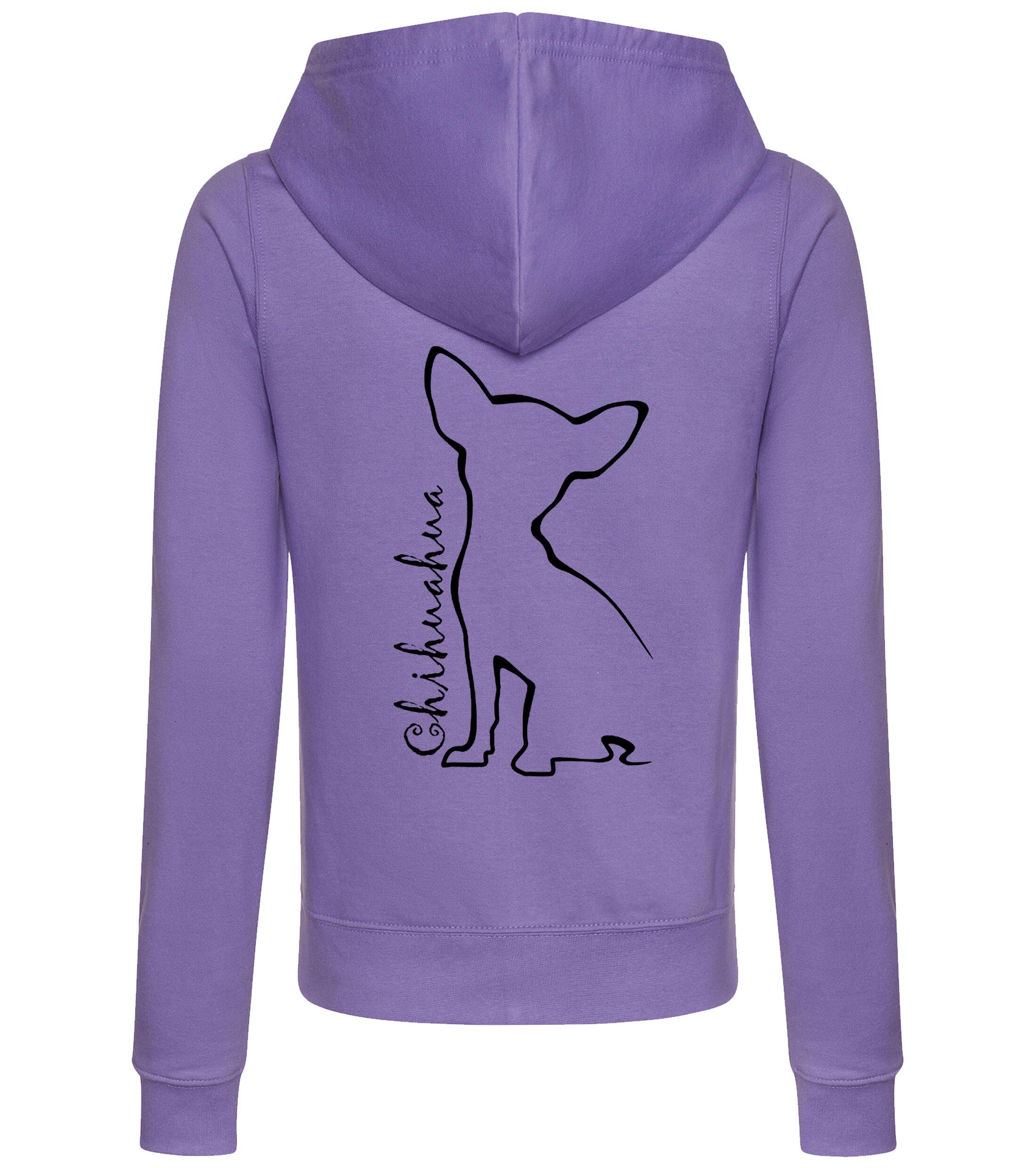 Chihuahua Dog Breed Women’s Zipped Hoodie – Cozy, Stylish, and Perfect for Chihuahua Lovers
