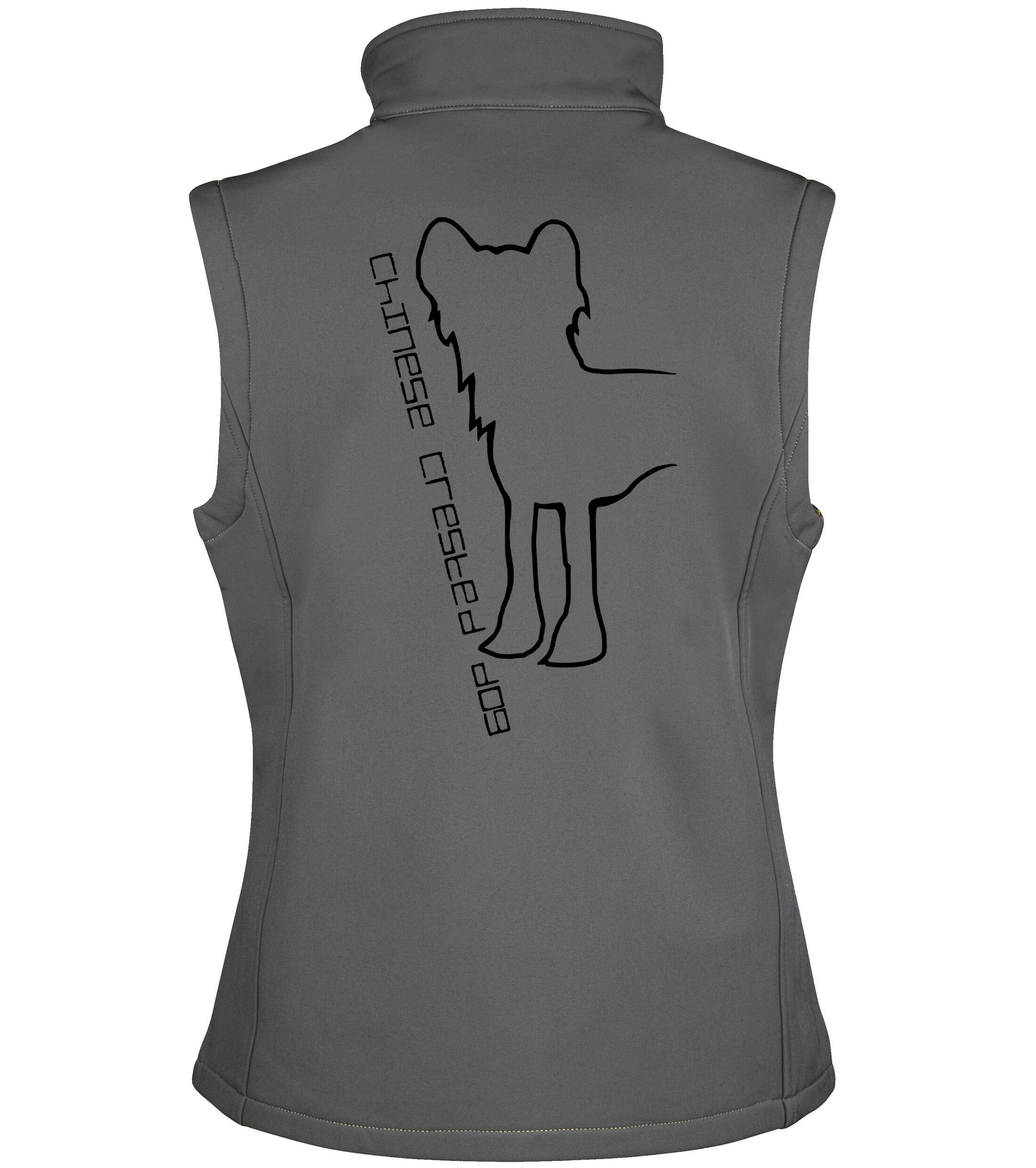Unisex Chinese Crested Dog Softshell Jacket – Essential Outerwear for Chinese Crested Fans