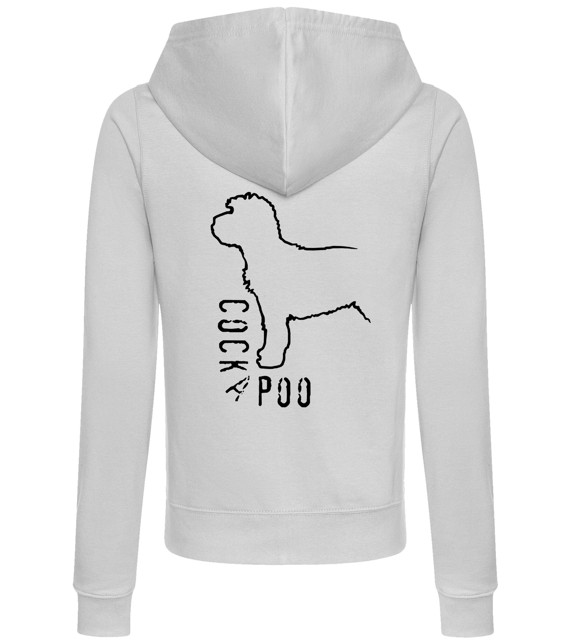 Cockapoo Dog Breed Women’s Zipped Hoodie – Cozy, Stylish, and Perfect for Cockapoo Enthusiasts
