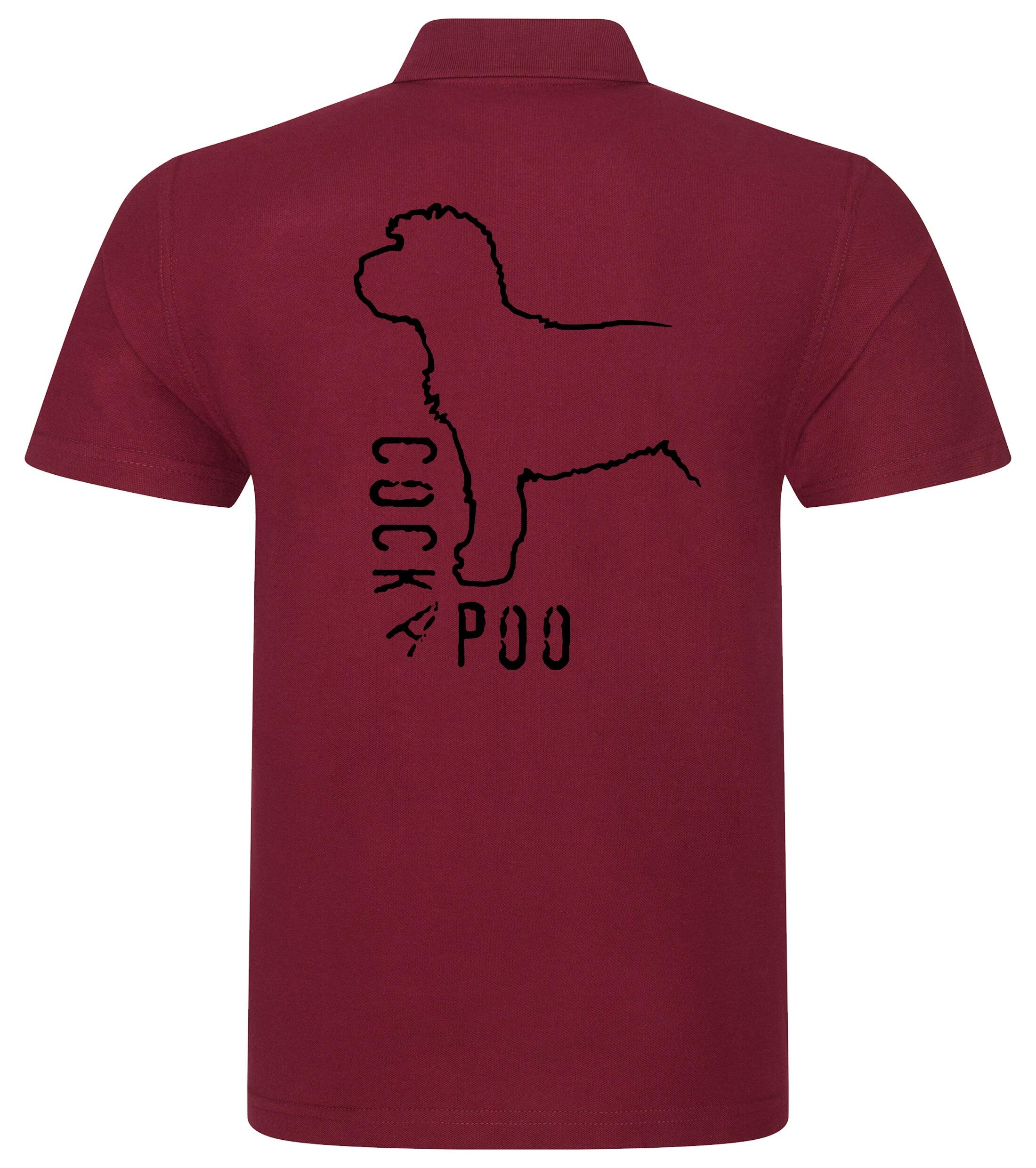 Unisex Cotton Polo with Cockapoo Dog Breed Design – Comfort and Style for Every Cockapoo Enthusiast