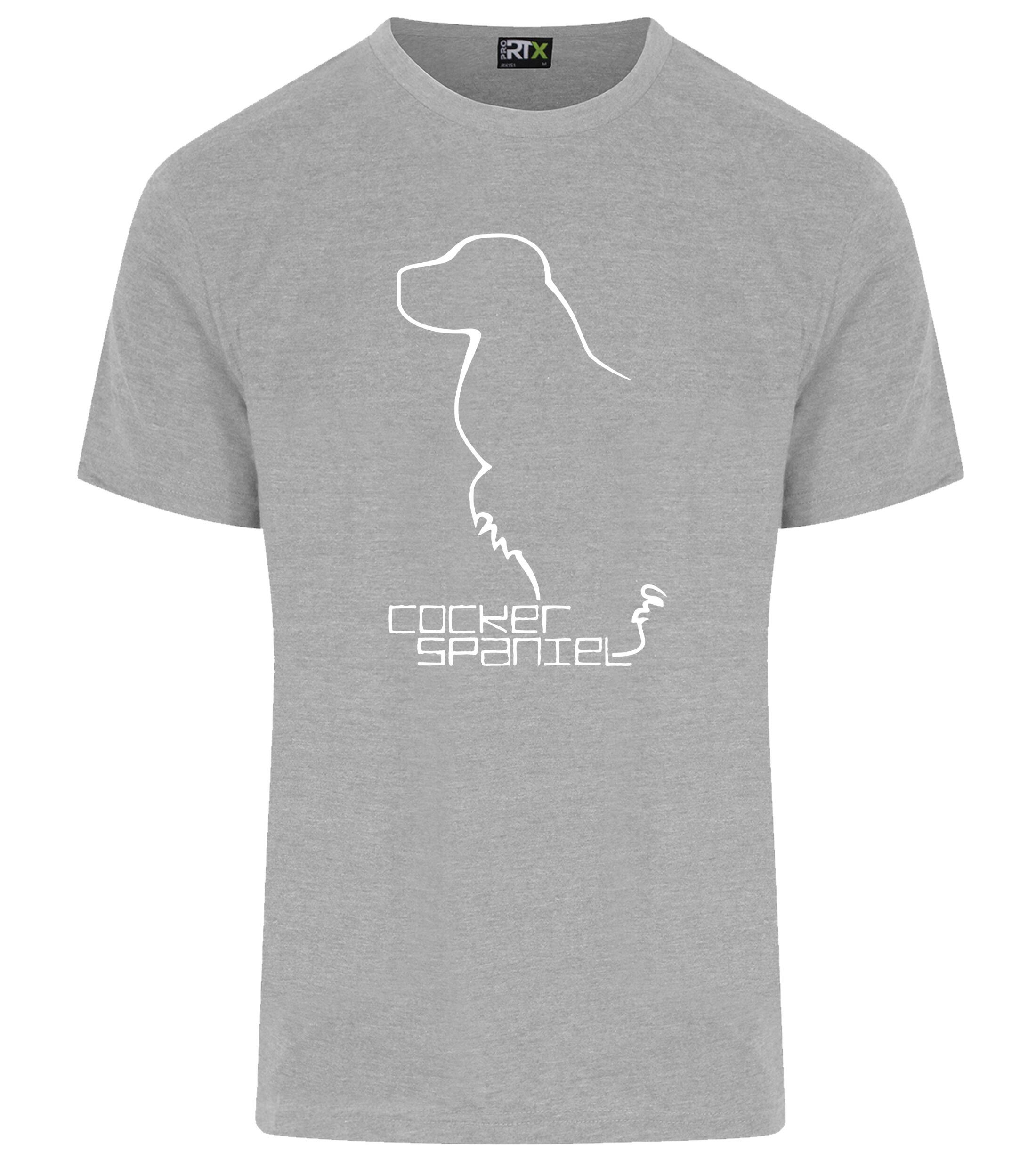 Cocker Spaniel Dog Breed Design Unisex Roundneck T-shirt – Essential Style for Cocker Spaniel Fans