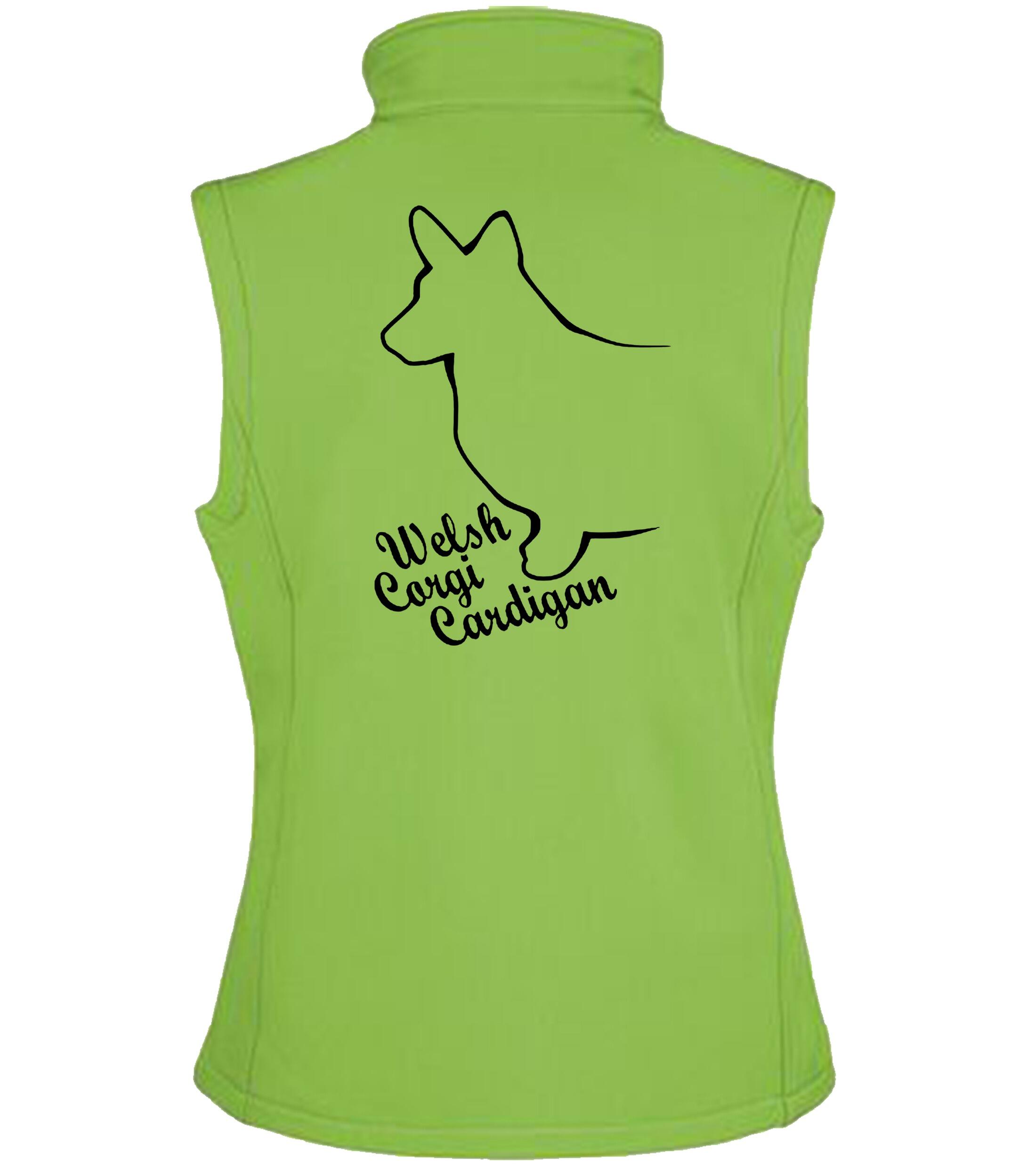 Corgi Cardigan (Welsh) Dog Breed Design Women’s Softshell Gilet – Style Meets Functionality