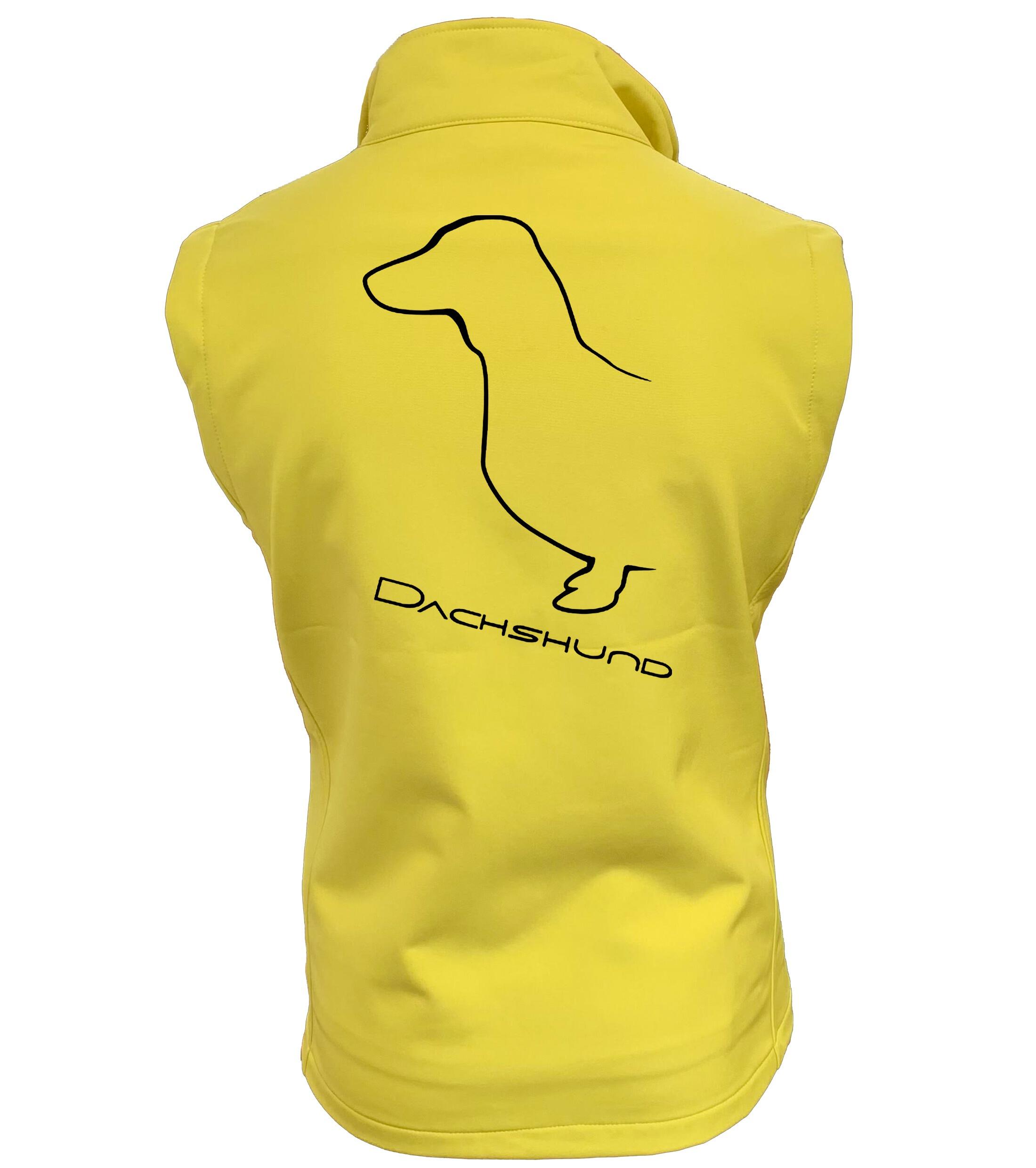 Dachshund (Smooth) Dog Breed Design Unisex Softshell Jacket – Essential for Dachshund Enthusiasts