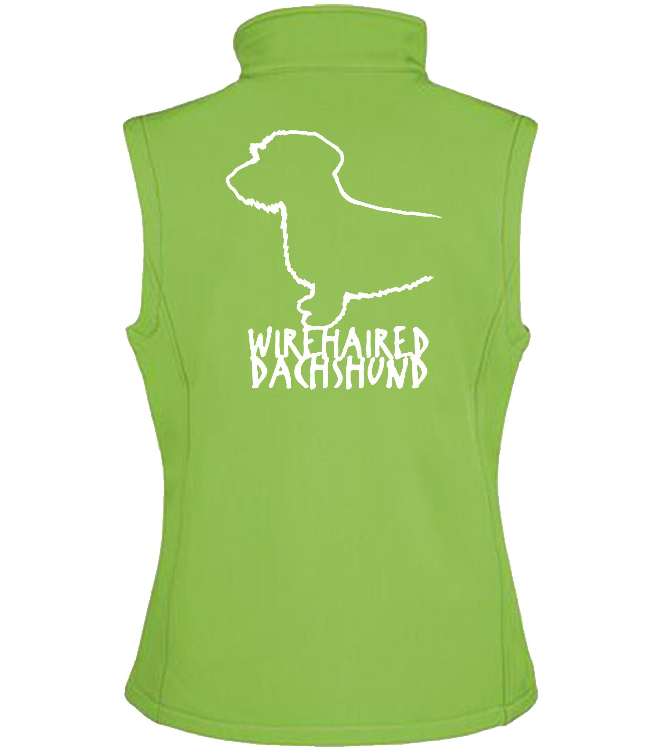 Dachshund (Wirehaired) Women’s Softshell Jacket – Stylish Comfort for Dachshund Lovers