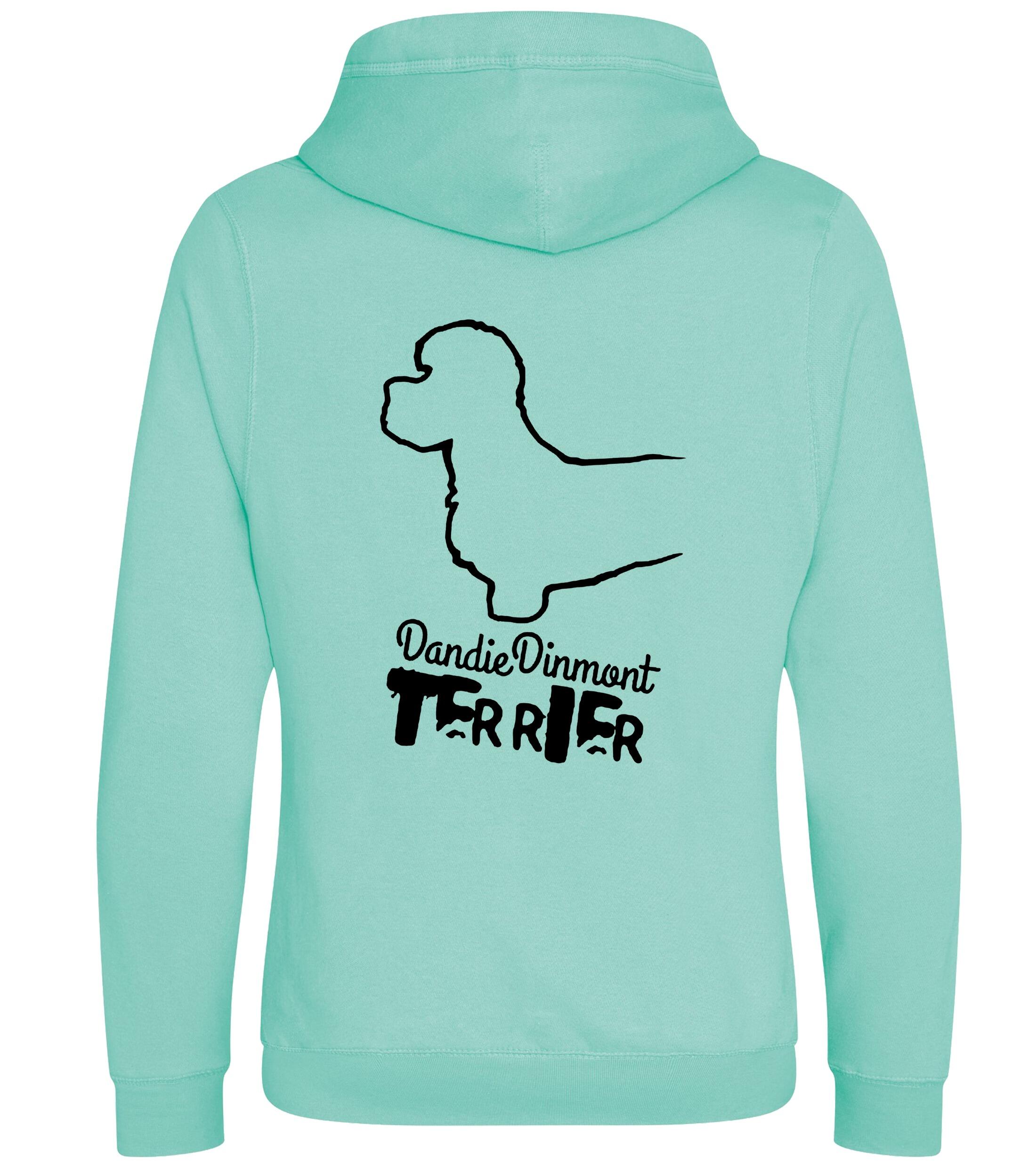 Dandie Dinmont Terrier Unisex Crossneck Pullover Hoodie – Style & Dandie Dinmont Pride