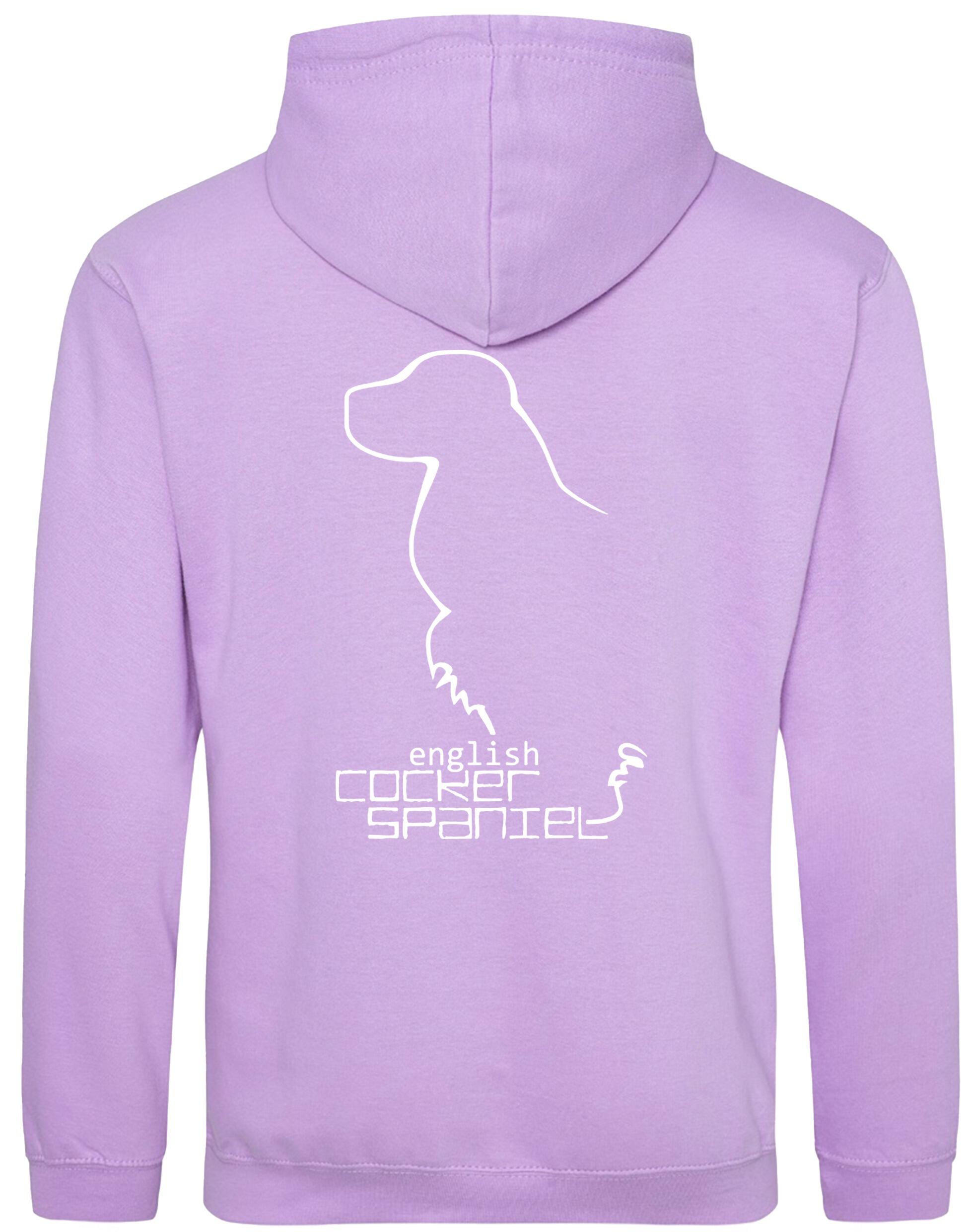 English Cocker Spaniel Dog Breed Design Pullover Hoodie – Cozy Comfort for Spaniel Lovers
