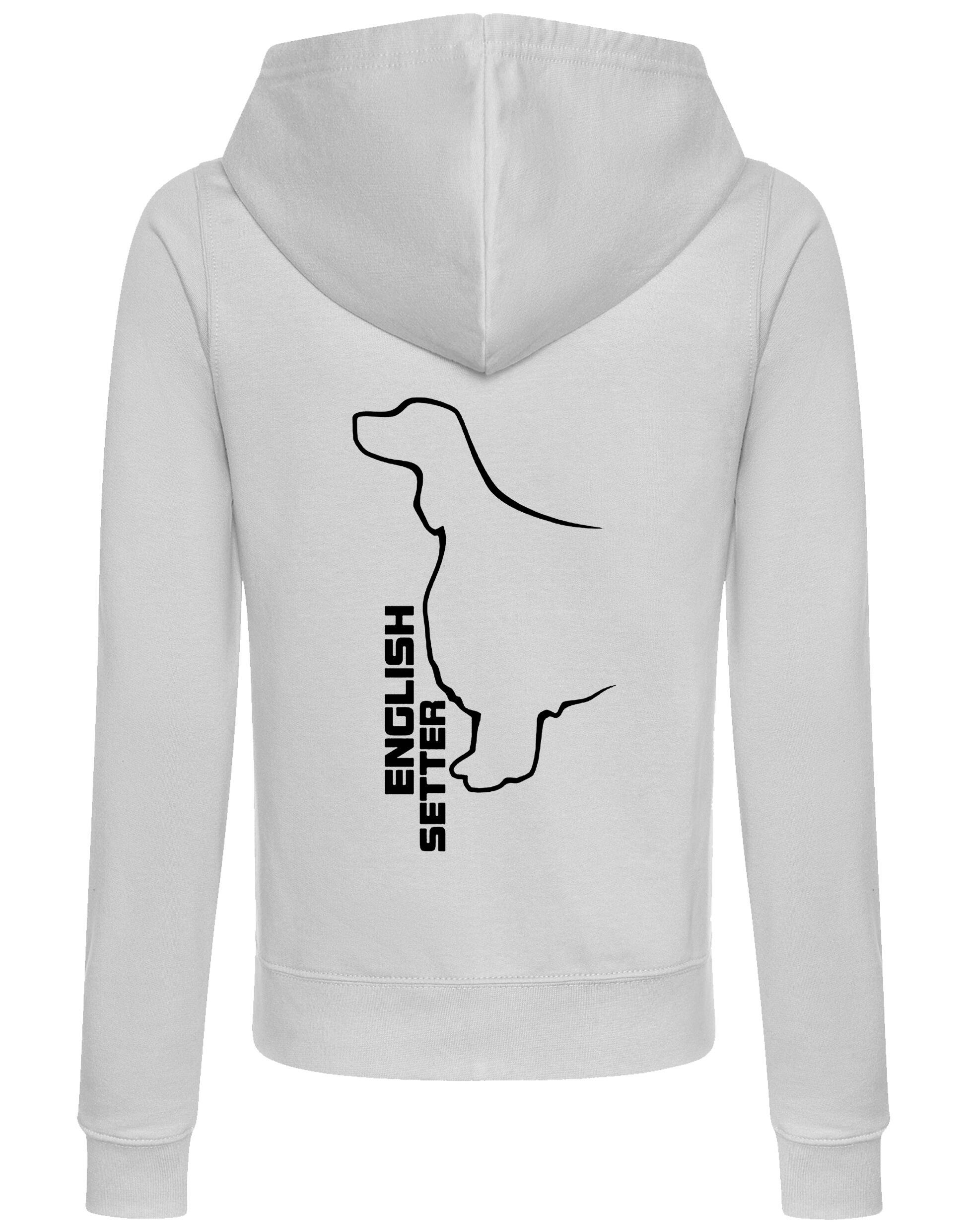English Setter Women’s Zipped Hoodie – Comfort, Style, and Setter Pride