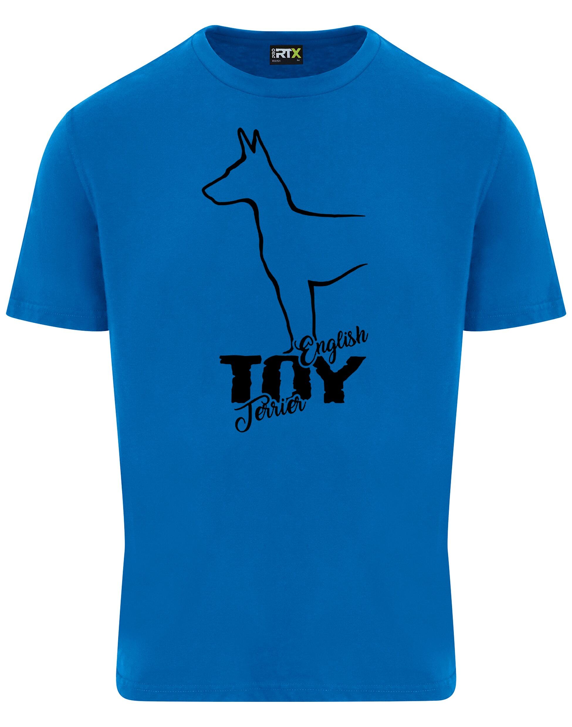 English Toy Terrier Unisex Roundneck T-shirt – Style and Comfort for Terrier Enthusiasts