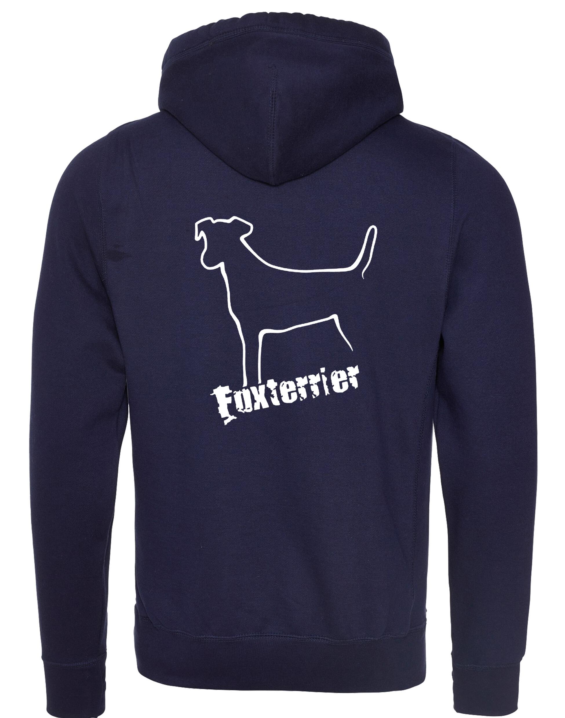 Fox Terrier Unisex Crossneck Pullover Hoodie – A Must-Have for Terrier Fans