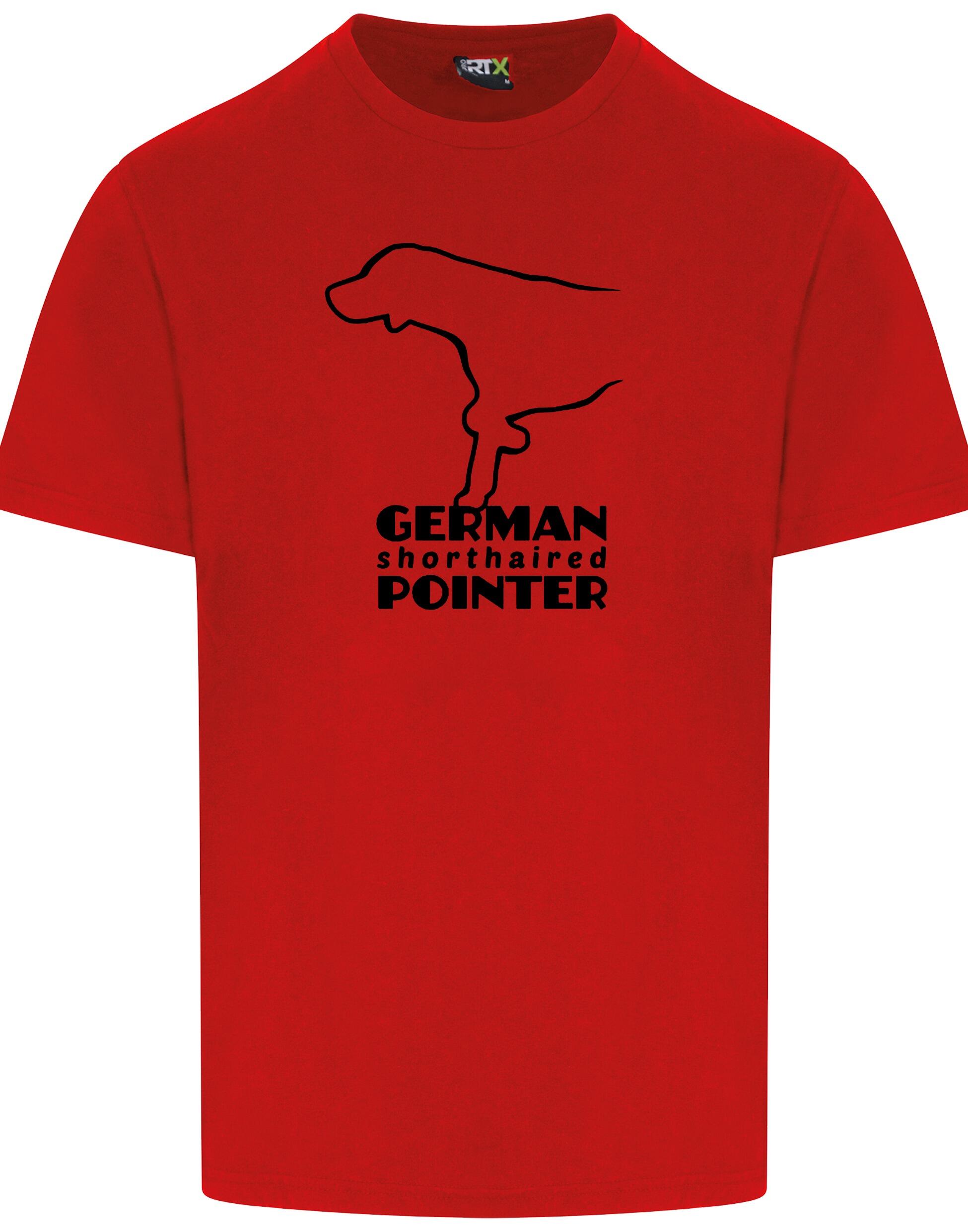 German Shorthaired Pointer Unisex Roundneck T-shirt – Style for Every Pointer Fan