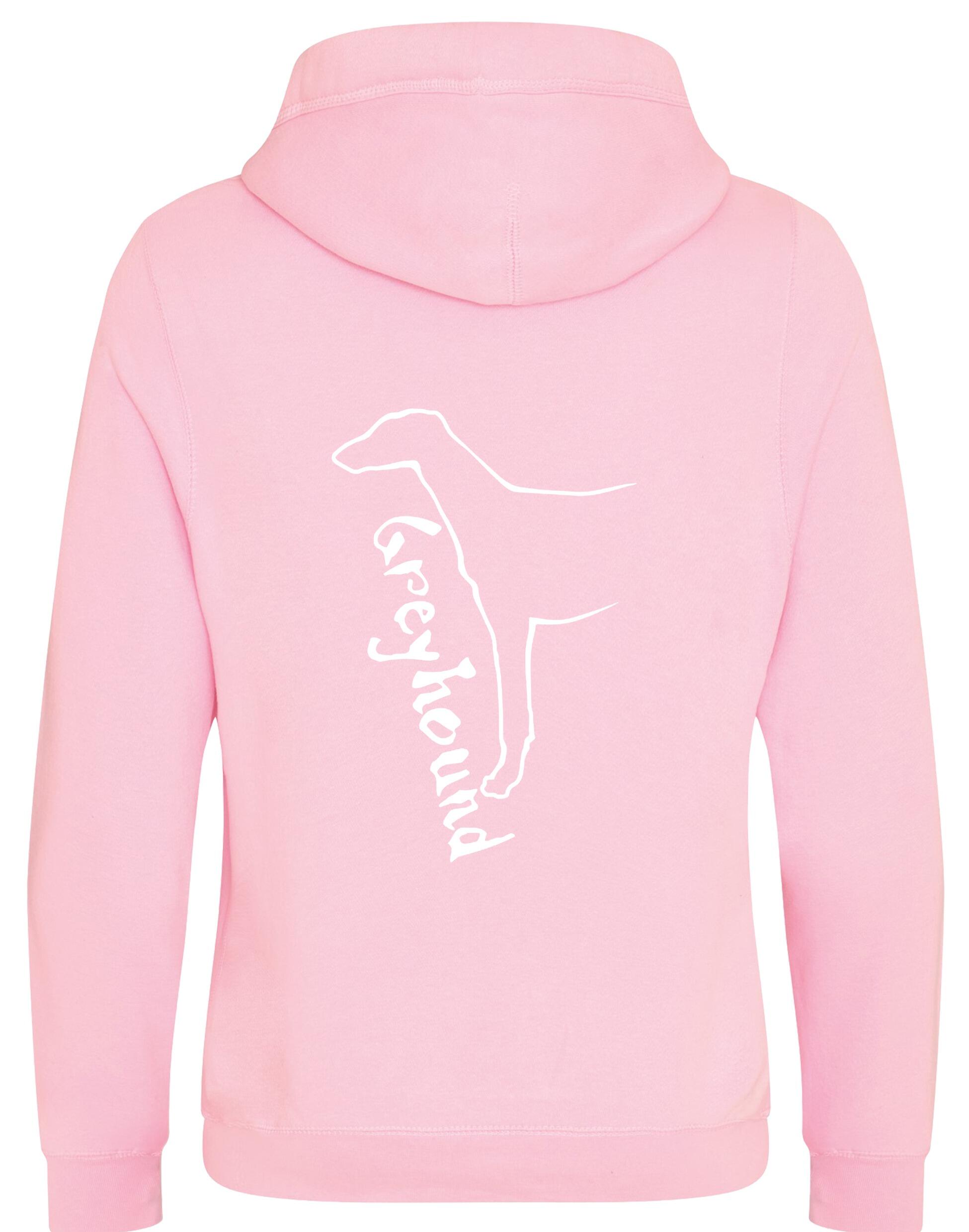 Unisex Greyhound crossneck pullover hoodie with exclusive breed graphic, premium heavy-blend fabric, brushed fleece interior, and kangaroo pocket, perfect for dog lovers.
