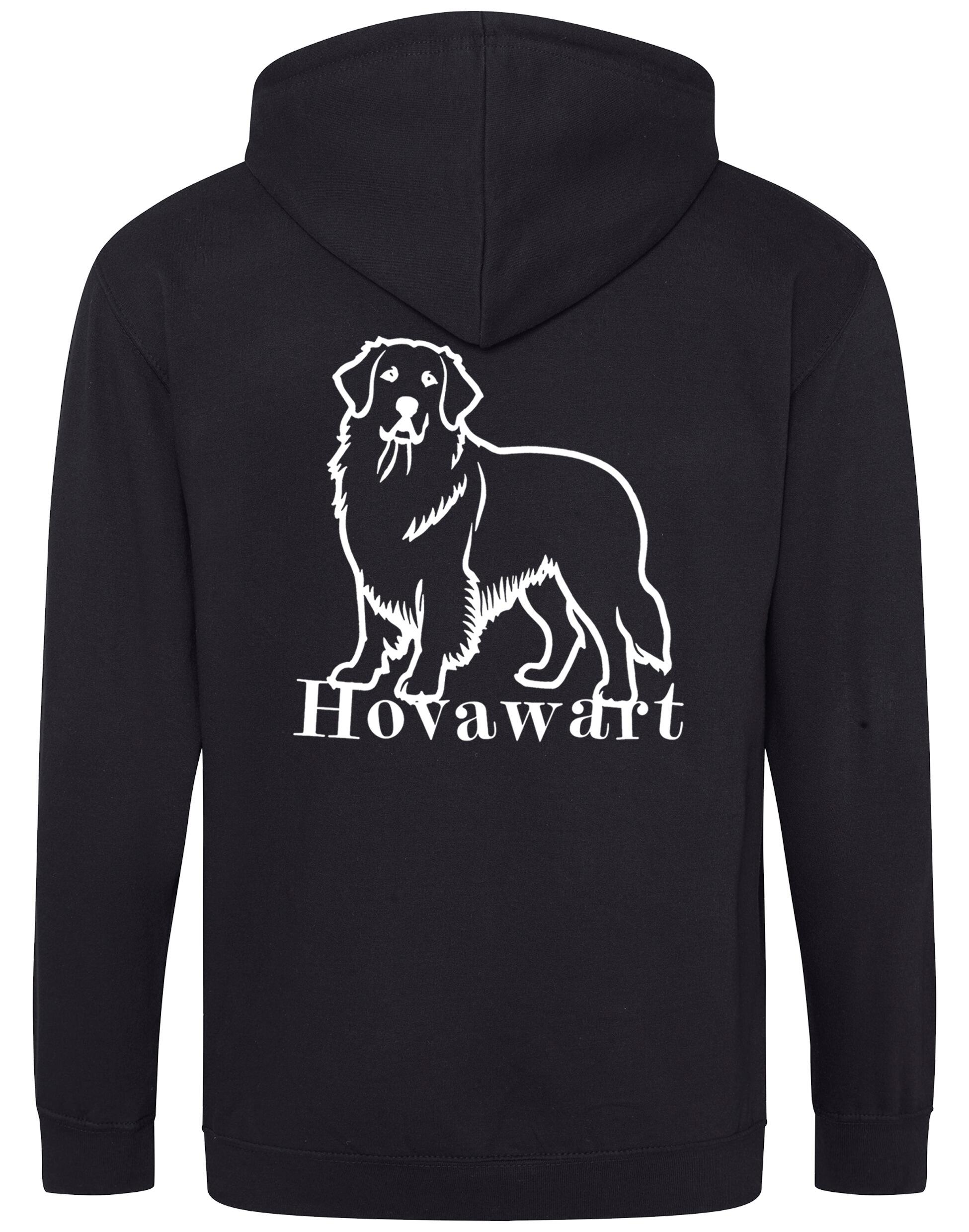 Hovawart Zipped Hoodie – Durable heavy-blend fabric with exclusive breed artwork, perfect for Hovawart lovers.