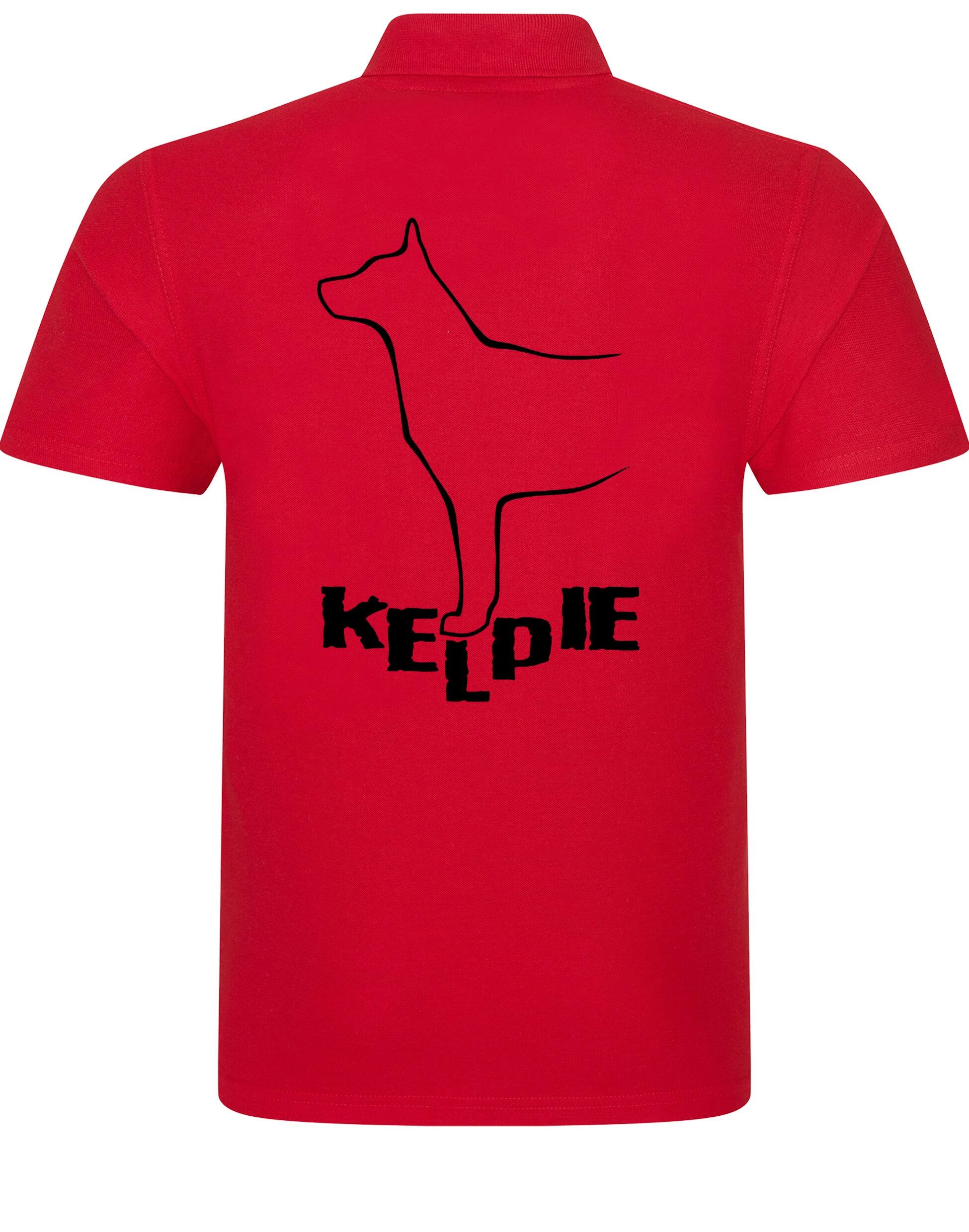 Unisex Cotton Polo featuring exclusive Kelpi design with a relaxed fit, premium cotton fabric, and stylish comfort for all-day wear.
