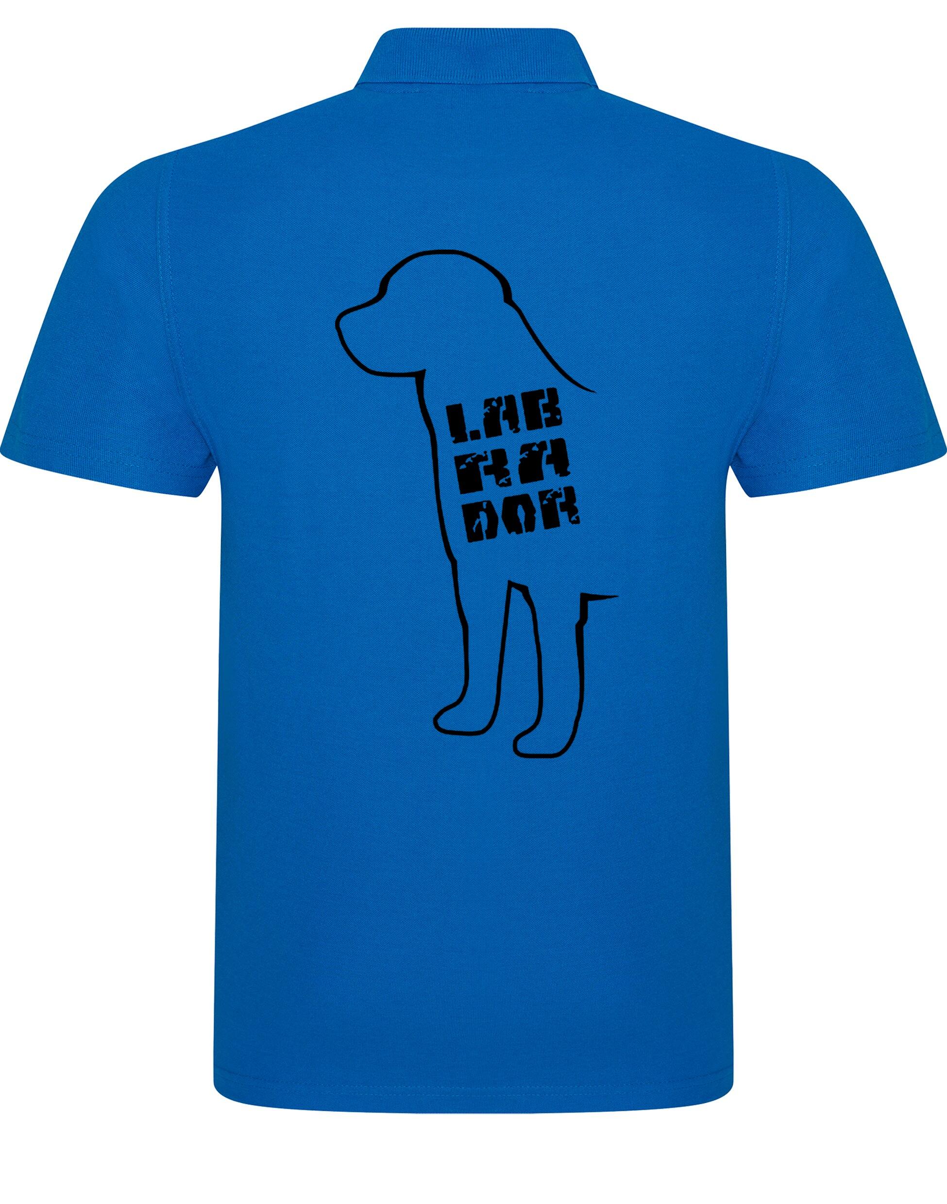 Unisex cotton polo featuring an exclusive Labrador design, combining lightweight comfort with timeless style.