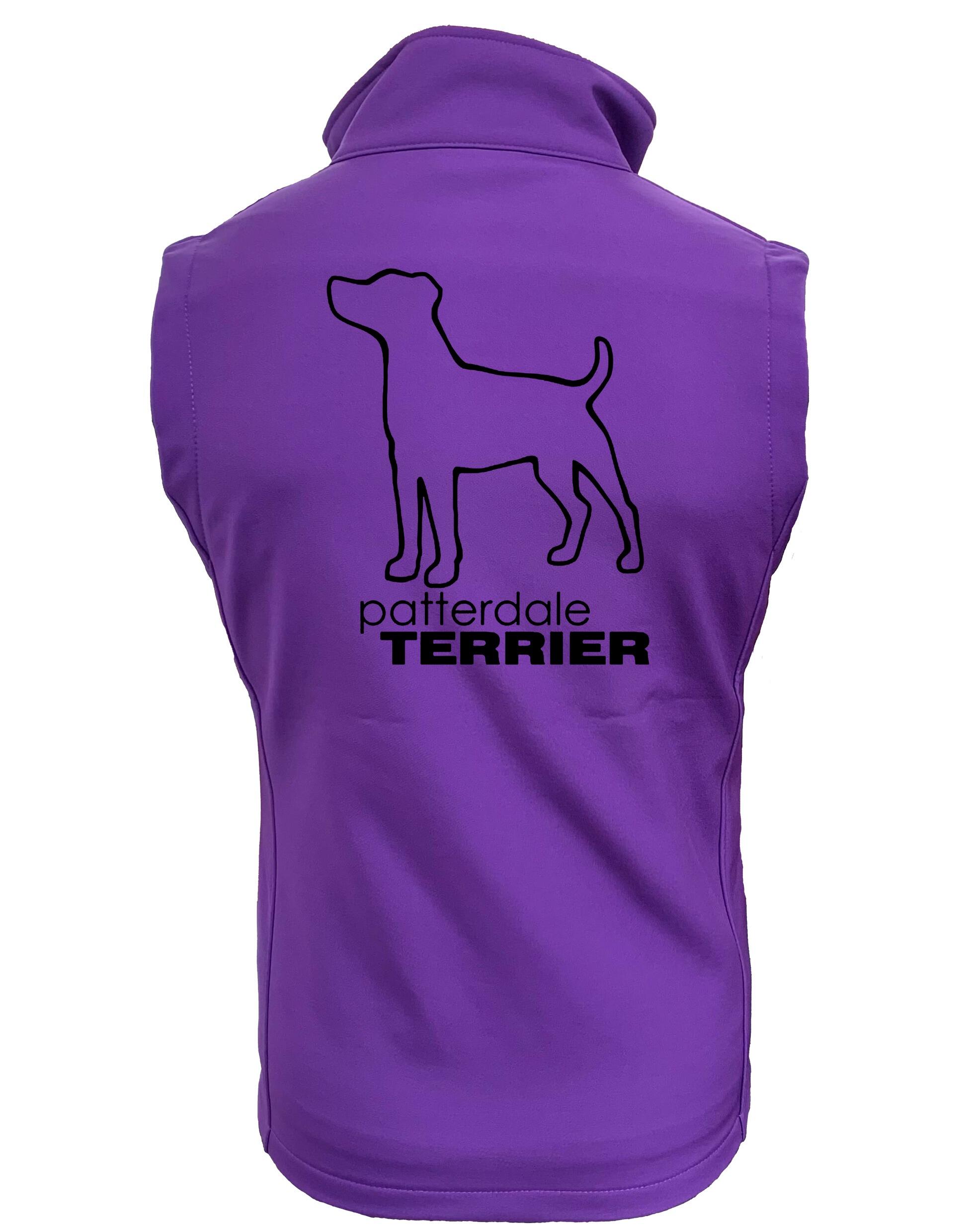 Patterdale Terrier Unisex Softshell Jacket – water-resistant jacket with fleece lining and exclusive Patterdale Terrier design. Perfect for dog lovers and outdoor adventures!