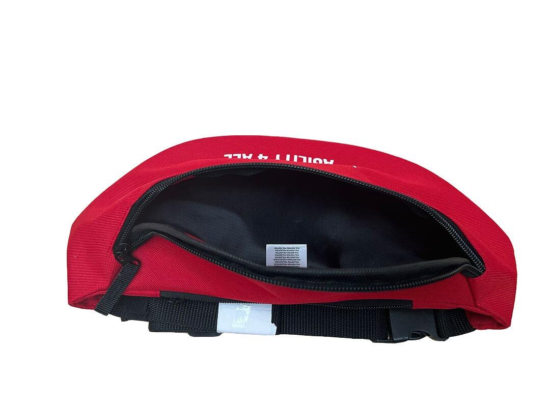 Belt Treat Bag Classic Red Open