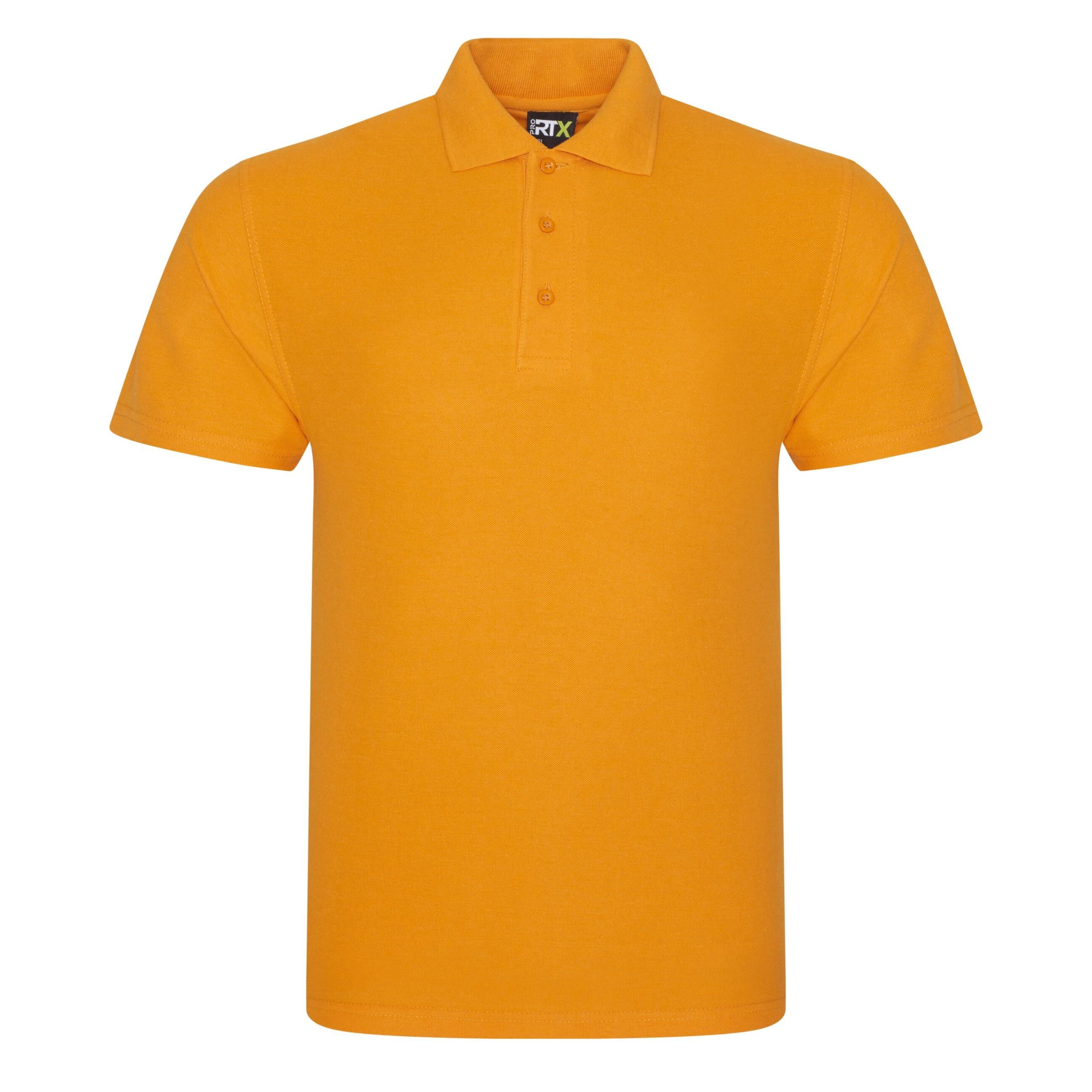 Premium Cotton Unisex Polo Orange