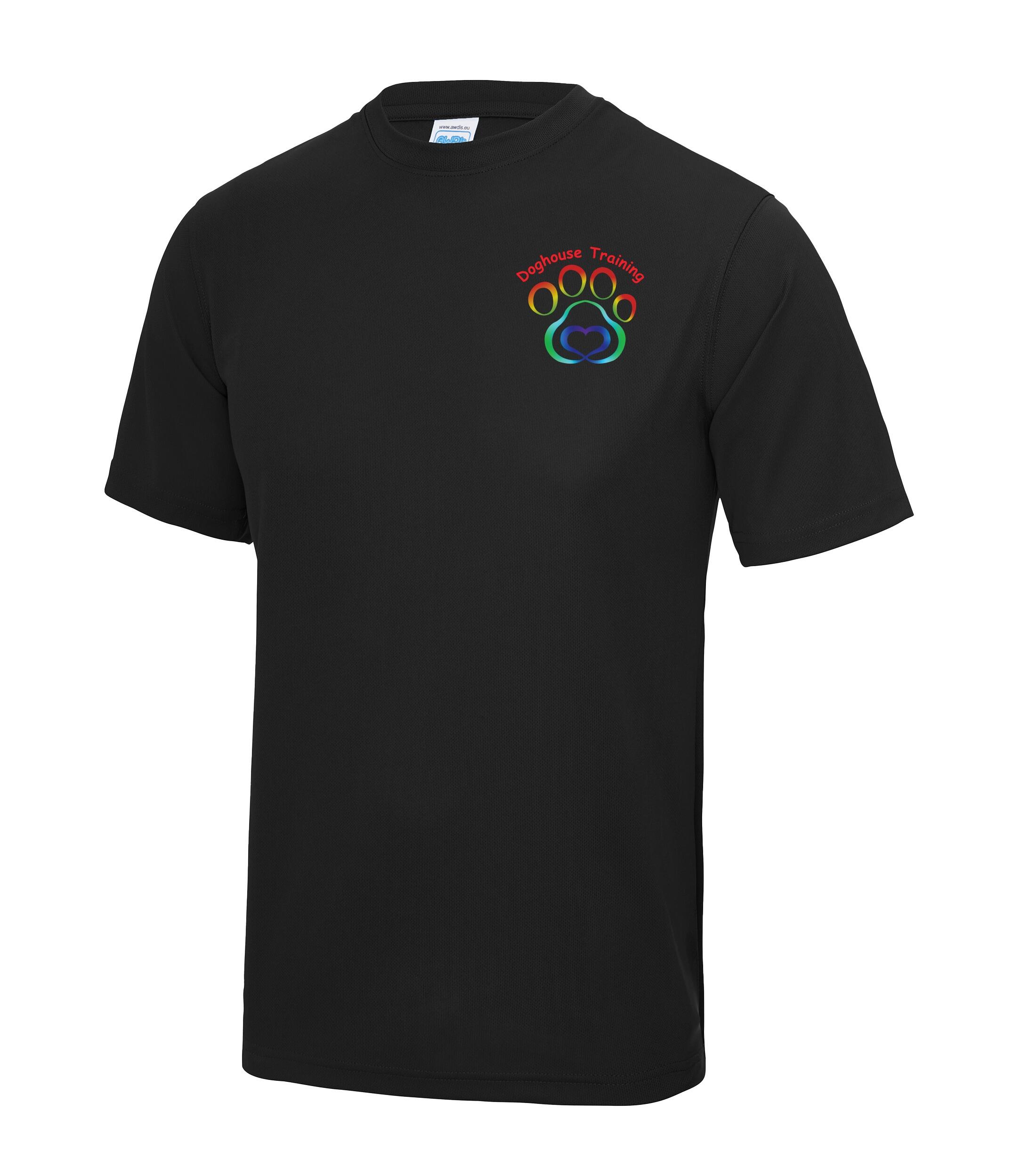 Unisex Doghouse Training Cool T-Shirt Black