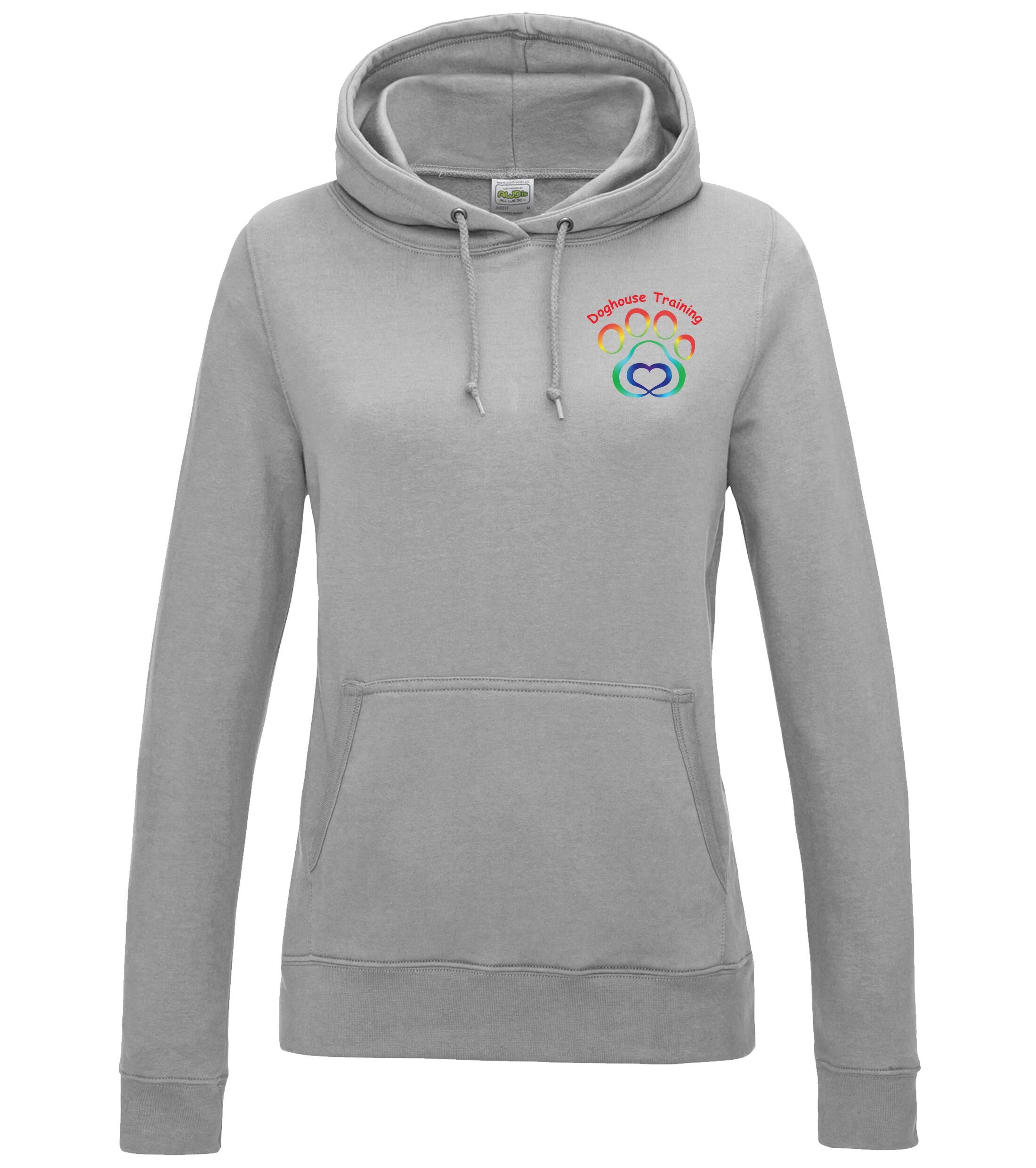 Women's Doghouse Training Heather Grey Pullover Hoodie
