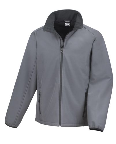Unisex Whippet Softshell Jacket Charcoal (Black)