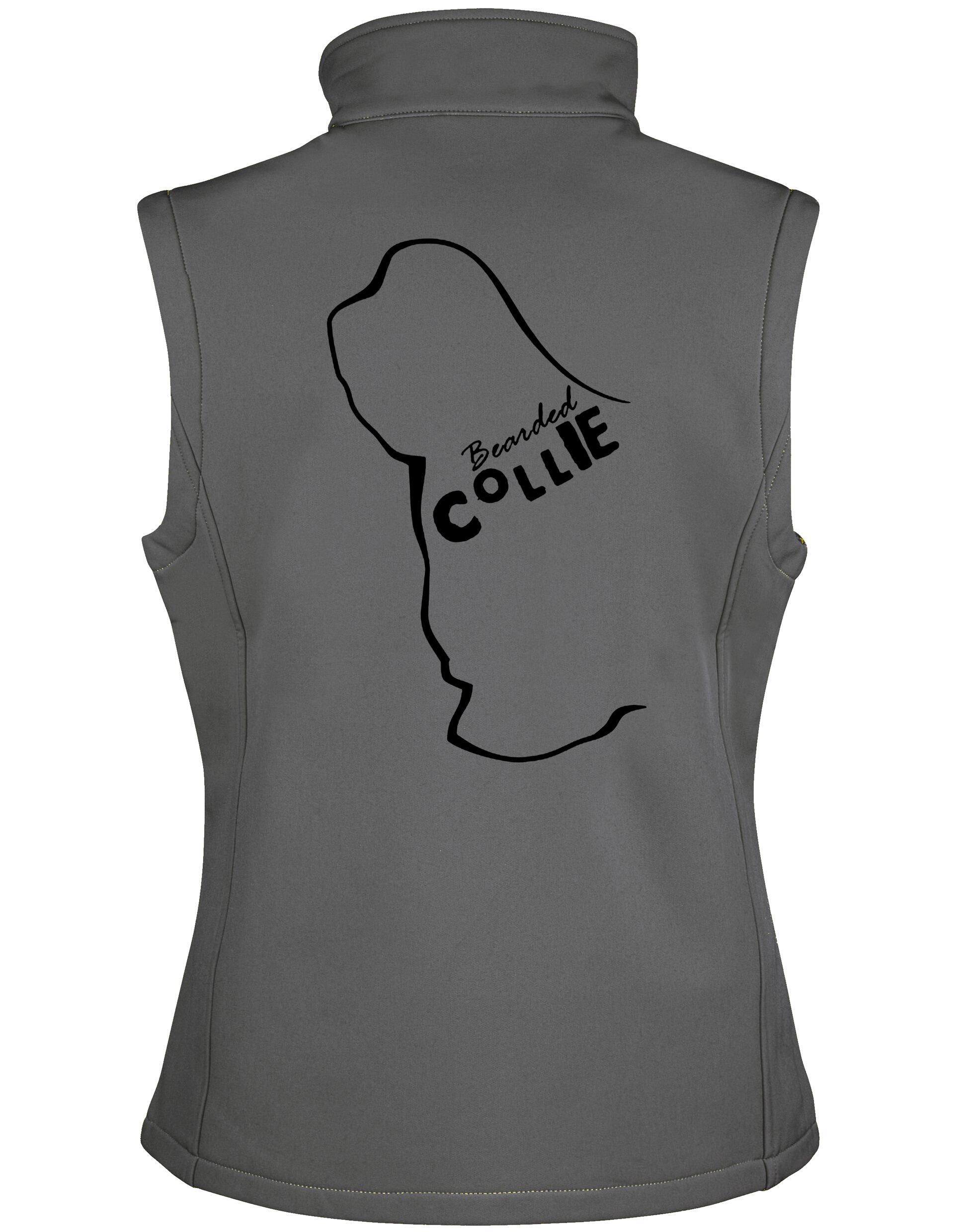 Women’s Bearded Collie Softshell Jacket – Style and Comfort for Bearded Collie Lovers
