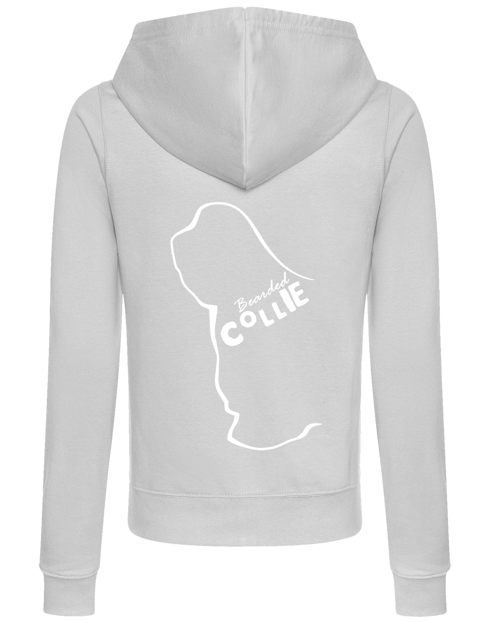 Bearded Collie Dog Breed Women’s Zipped Hoodies – Style, Comfort, and Bearded Collie Love