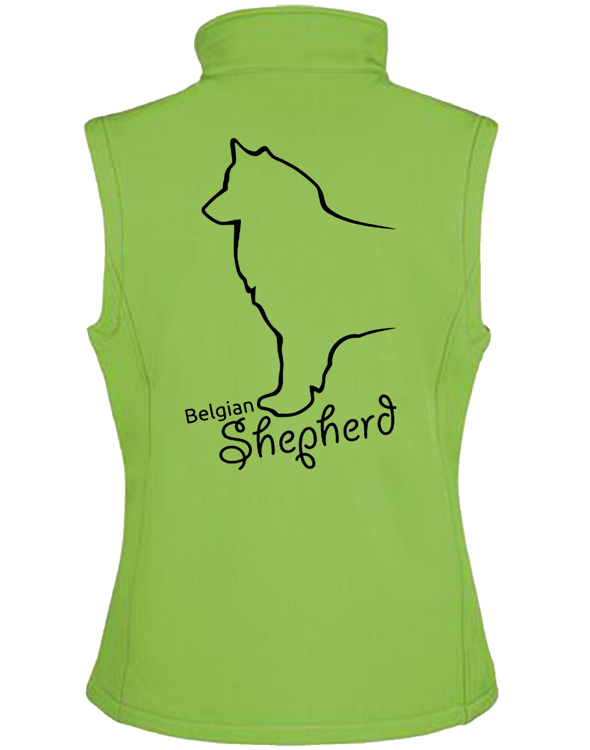 Unisex Belgian Shepherd Softshell Gilet – Style Meets Comfort for Belgian Shepherd Lovers