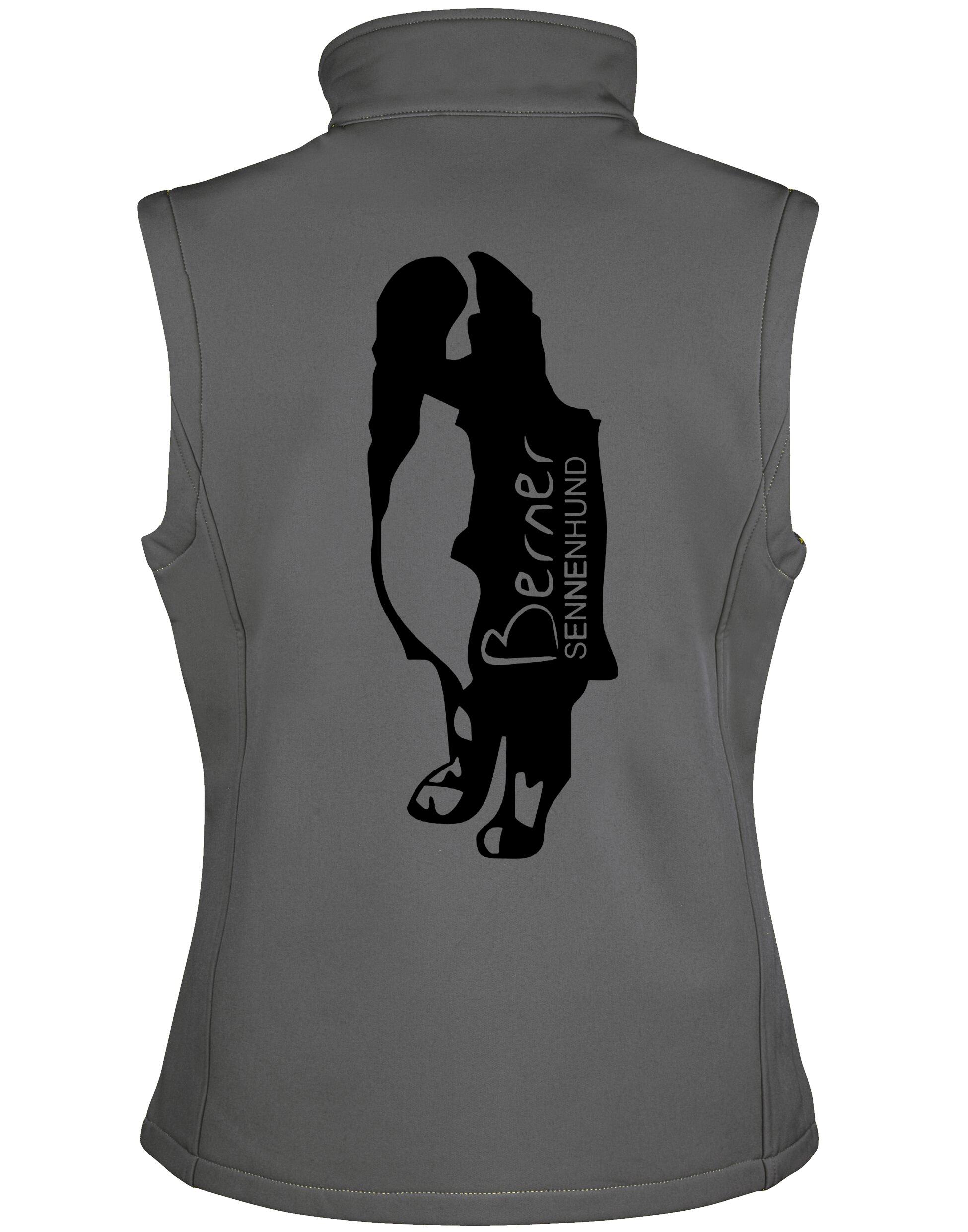 Unisex Berner Sennenhund Softshell Gilet – Style Meets Comfort for Berner Sennenhund Lovers
