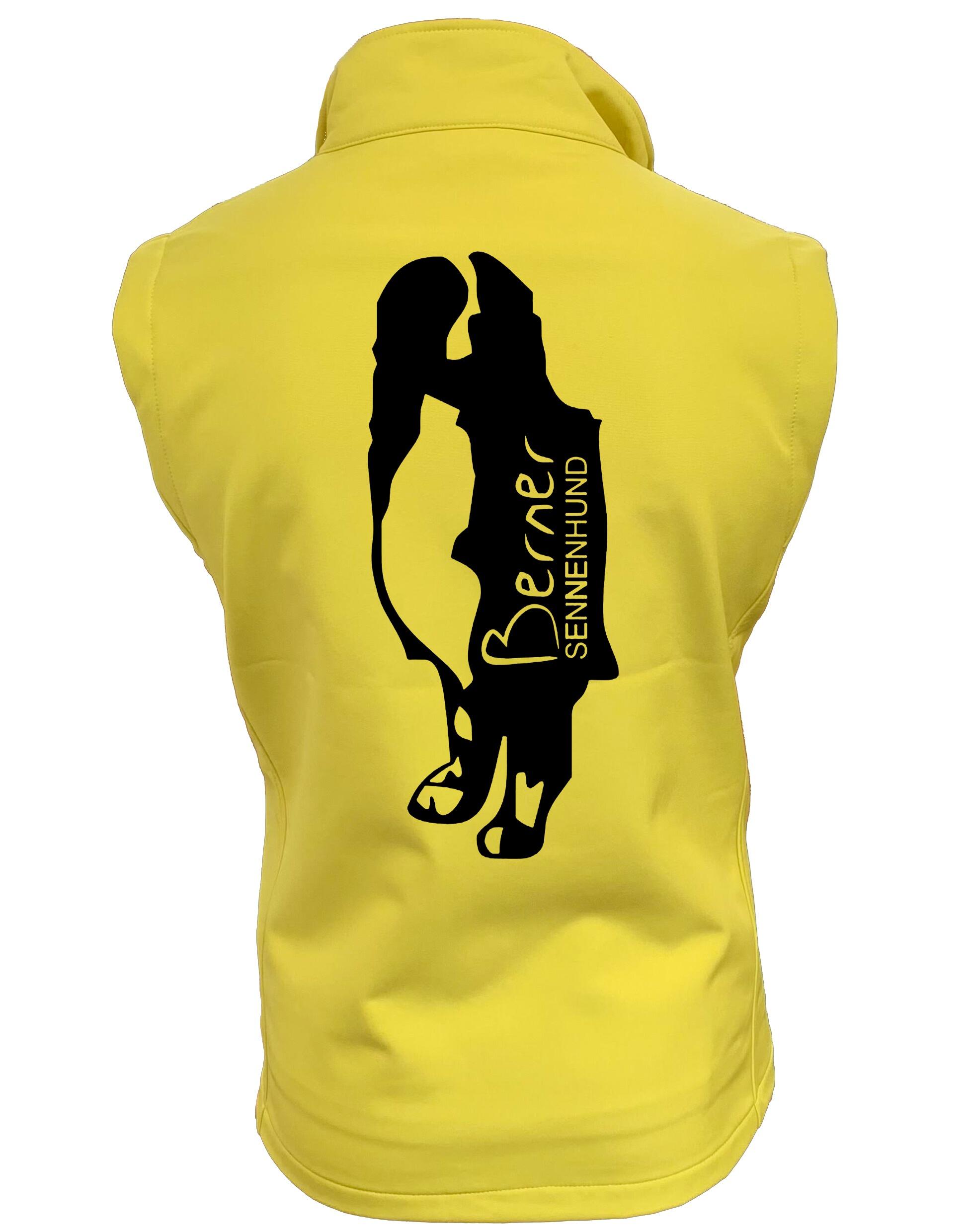 Unisex Berner Sennenhund Softshell Gilet – Style Meets Comfort for Berner Sennenhund Lovers