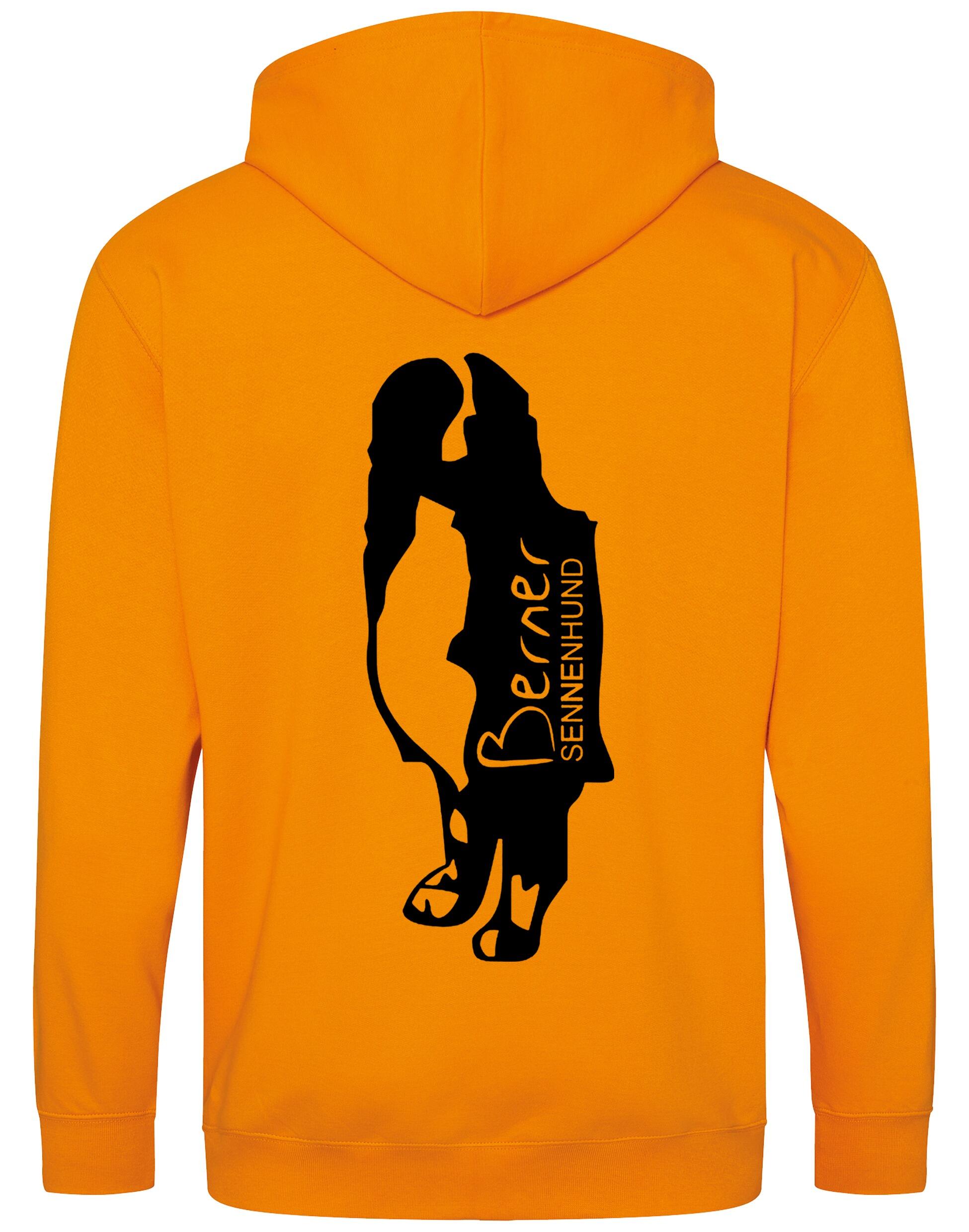 Berner Sennenhund Dog Breed Design Zipped Hoodie – Style and Comfort for Dog Lovers
