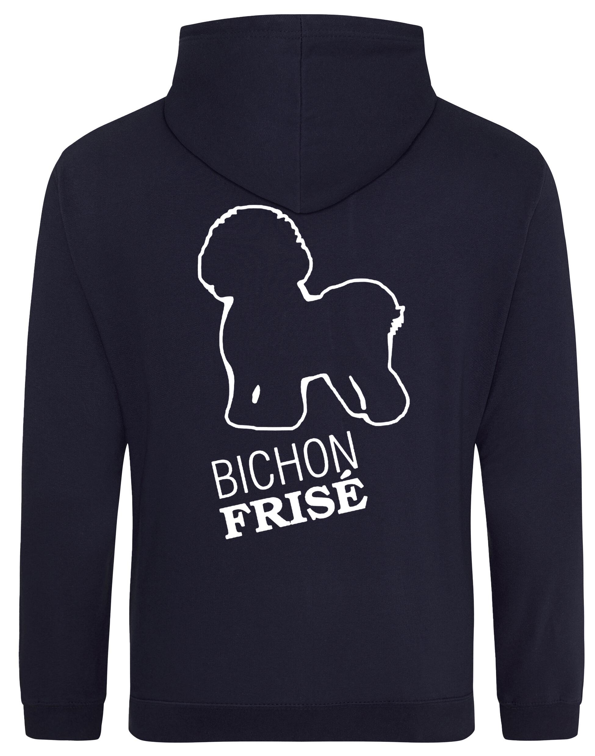 Bichon Frise Dog Breed Design Pullover Hoodie – Style and Comfort for Dog Lovers
